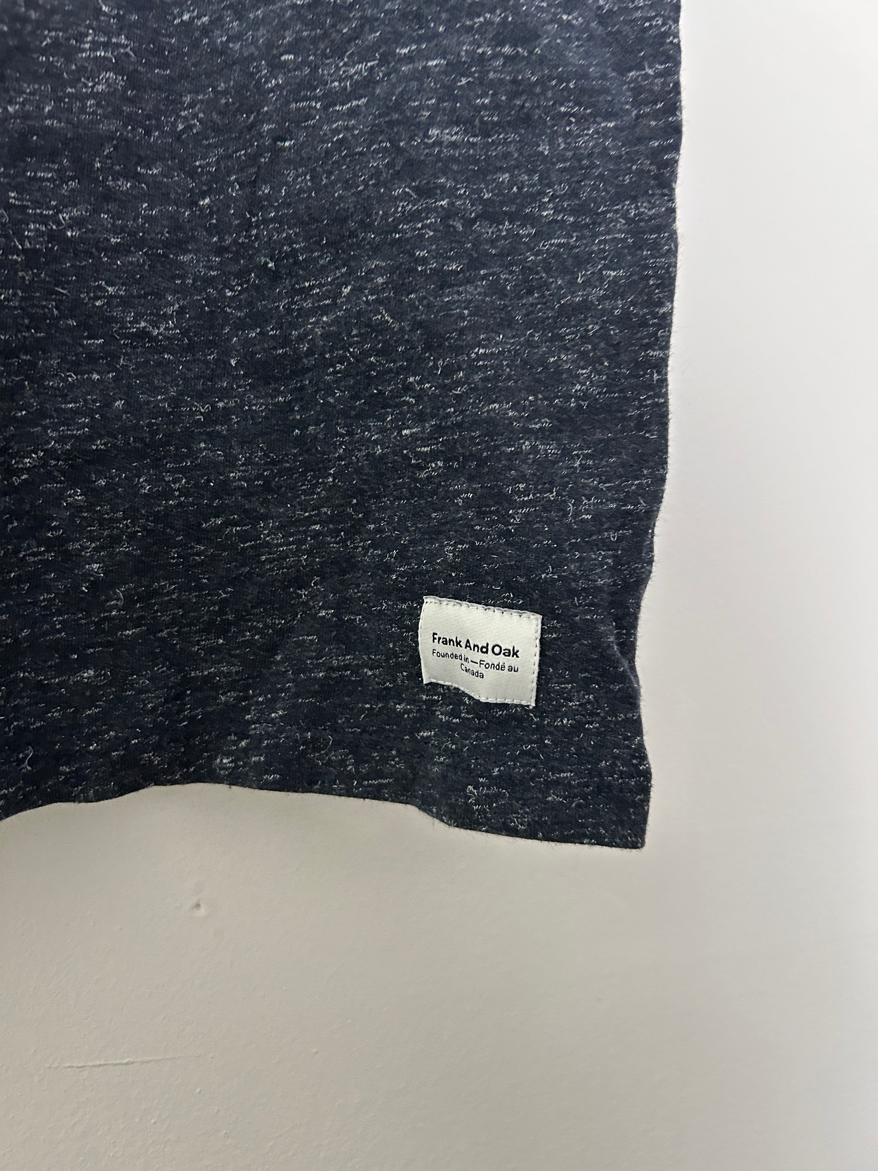 T-shirt chiné gris foncé – Frank And Oak