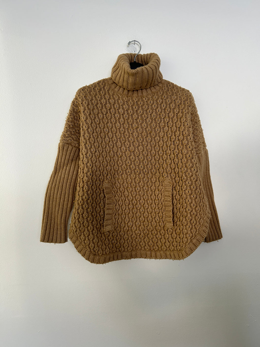 Pull col roulé en maille épaisse – Massimo Dutti