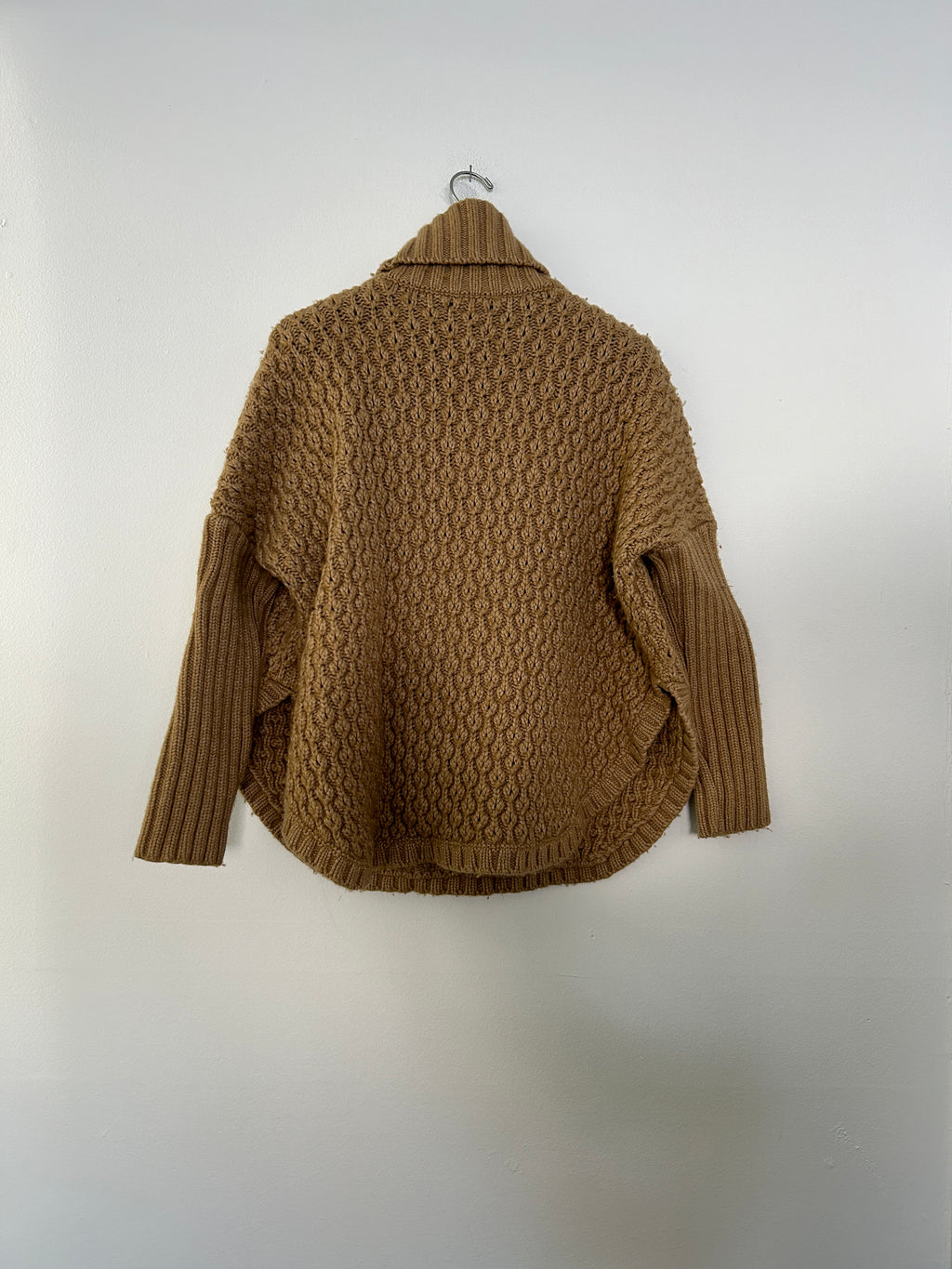Pull col roulé en maille épaisse – Massimo Dutti