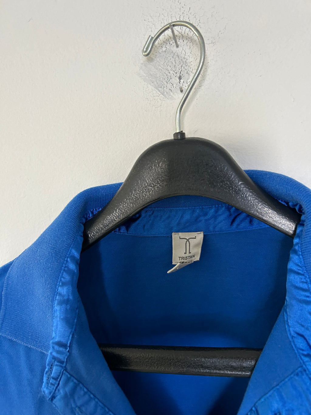 Haut bleu à manches 3/4 – TRISTAN