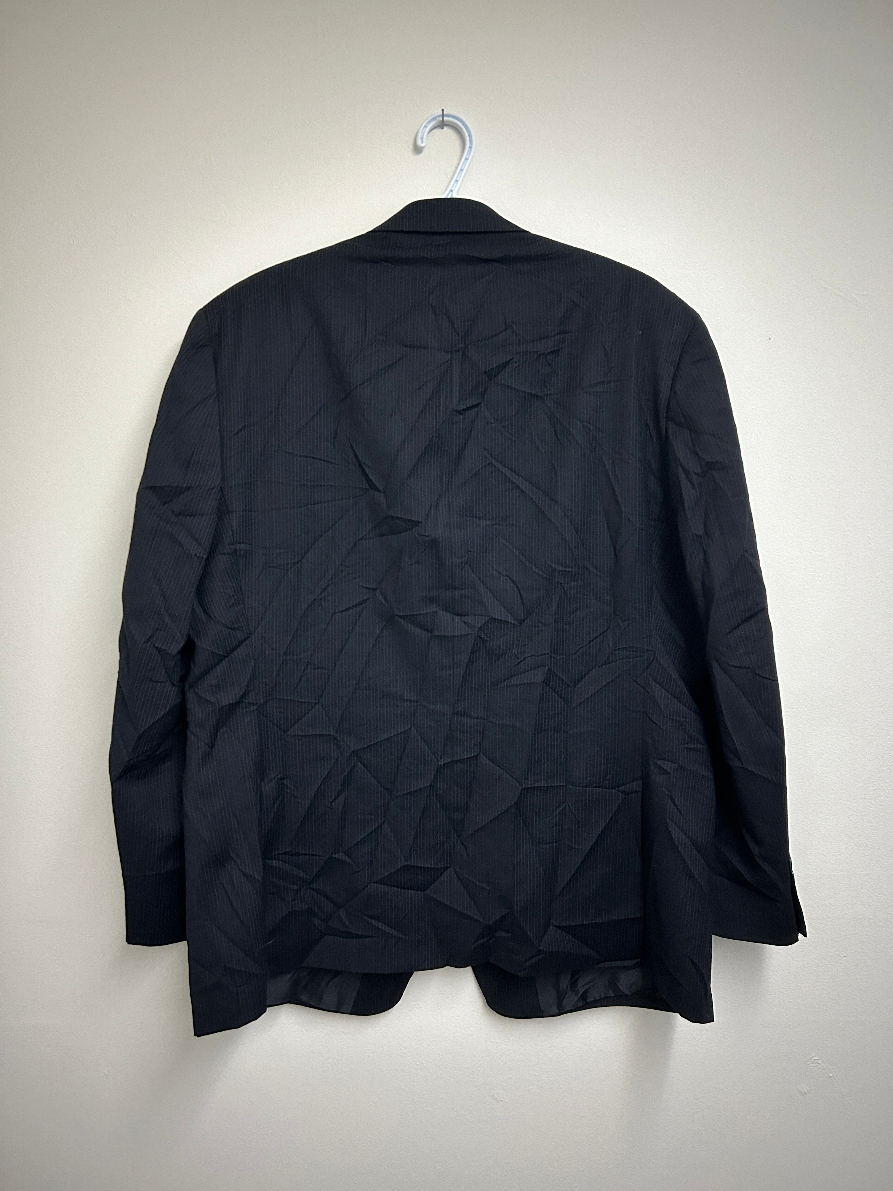 Michael Kors – Veston à fines rayures blanche