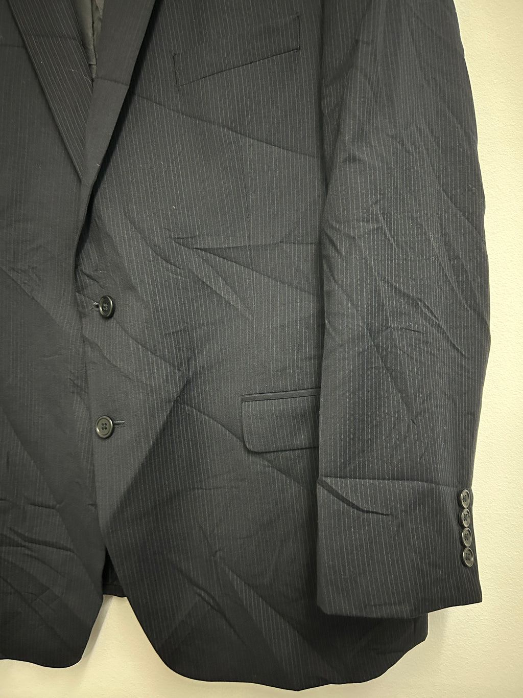 Michael Kors – White Pinstripe Blazer