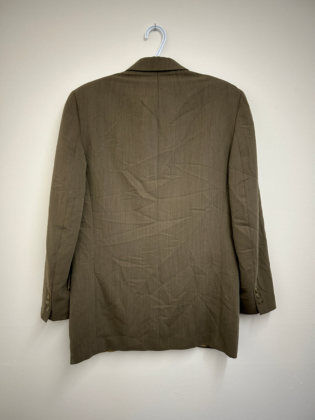 AMERICA – Veston beige classique fait au Canada