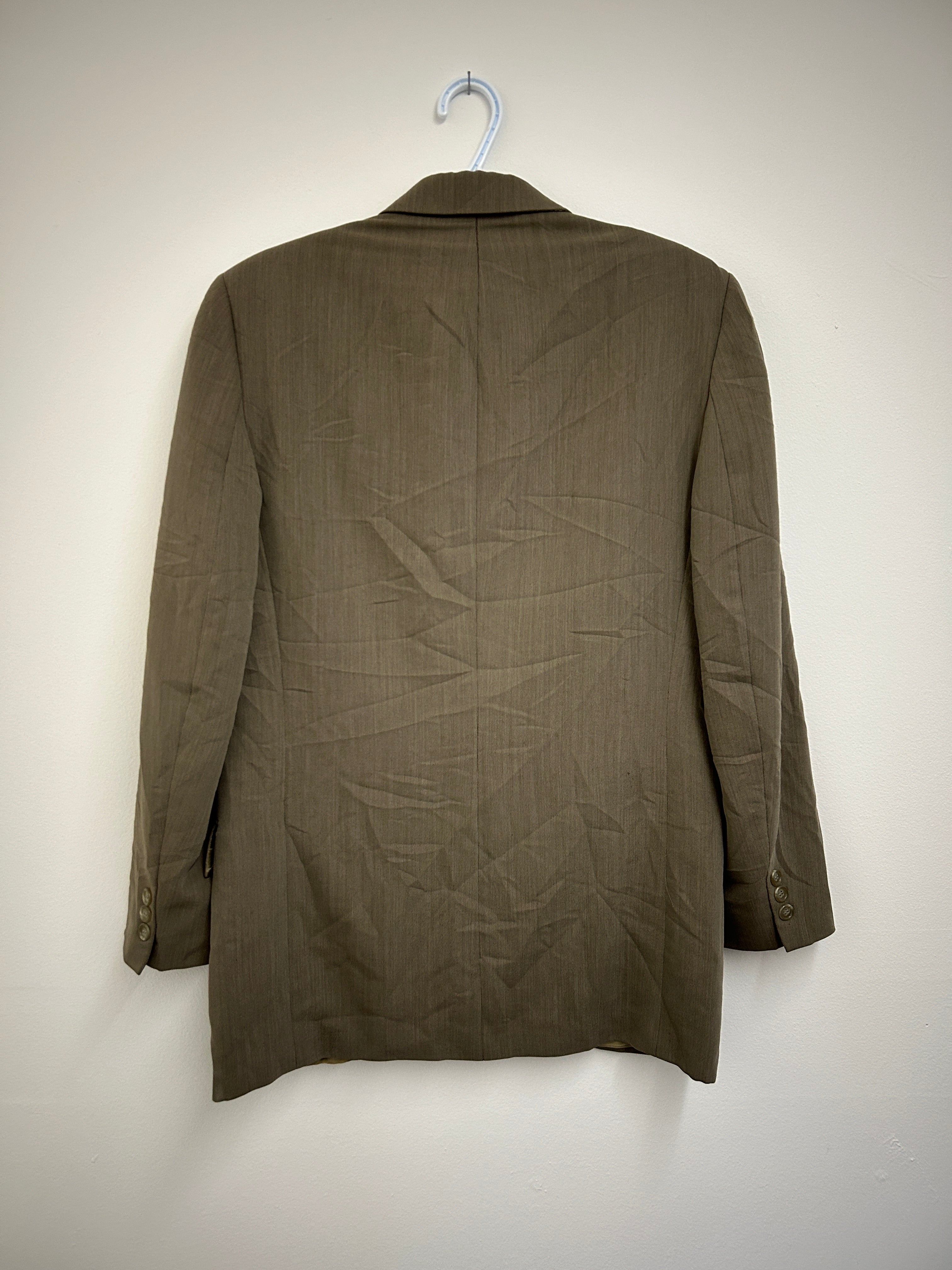 AMERICA – Veston beige classique fait au Canada