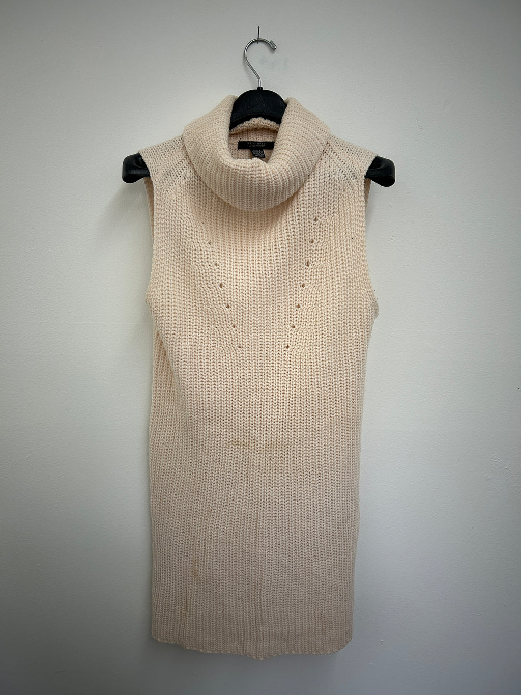 Chandail sans manches à col roulé