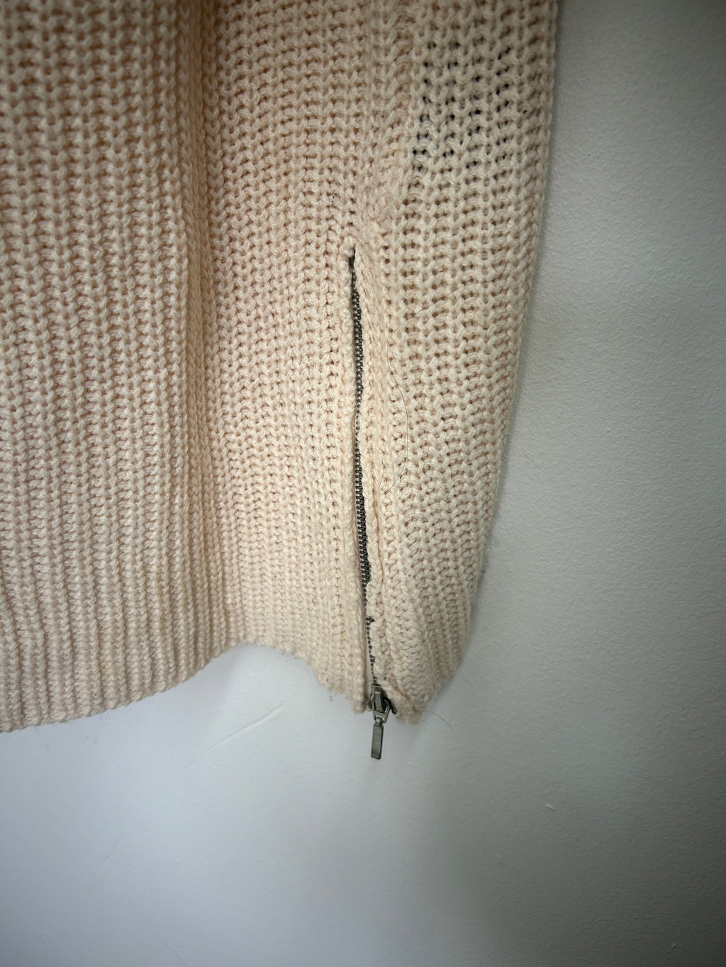 Chandail sans manches à col roulé