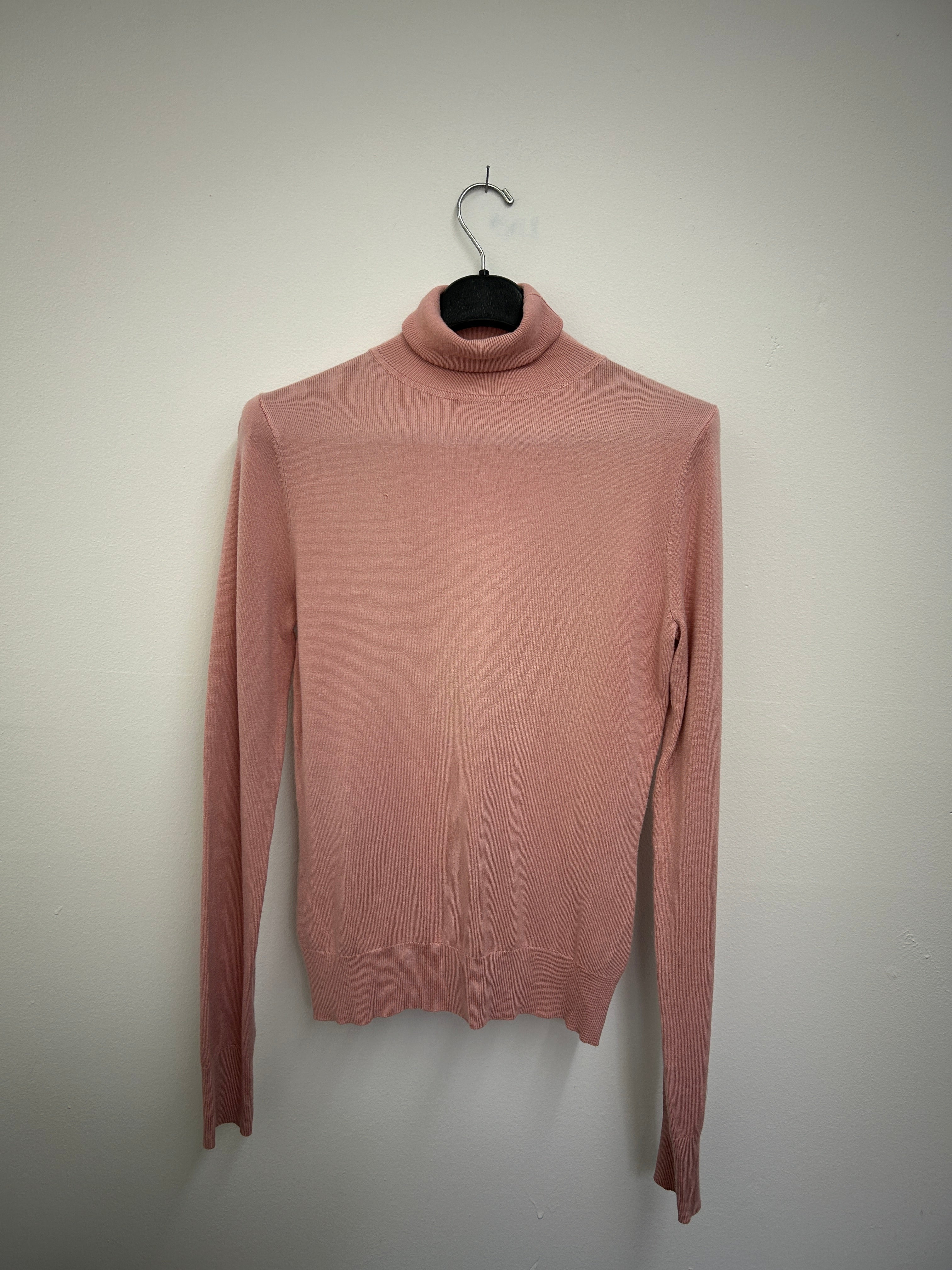 Col roulé rose doux – Twik par Simons