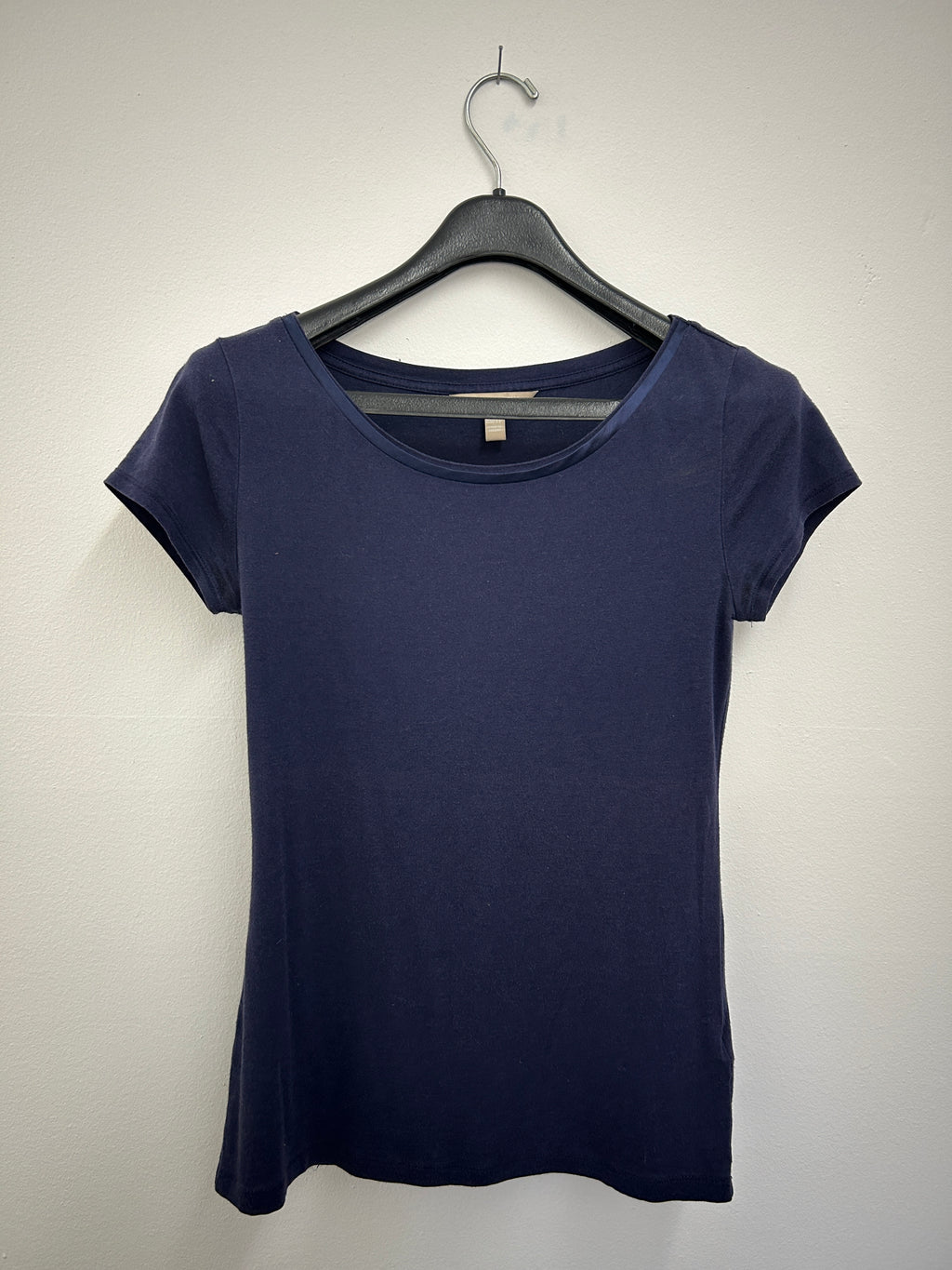 T-shirt basique bleu marine