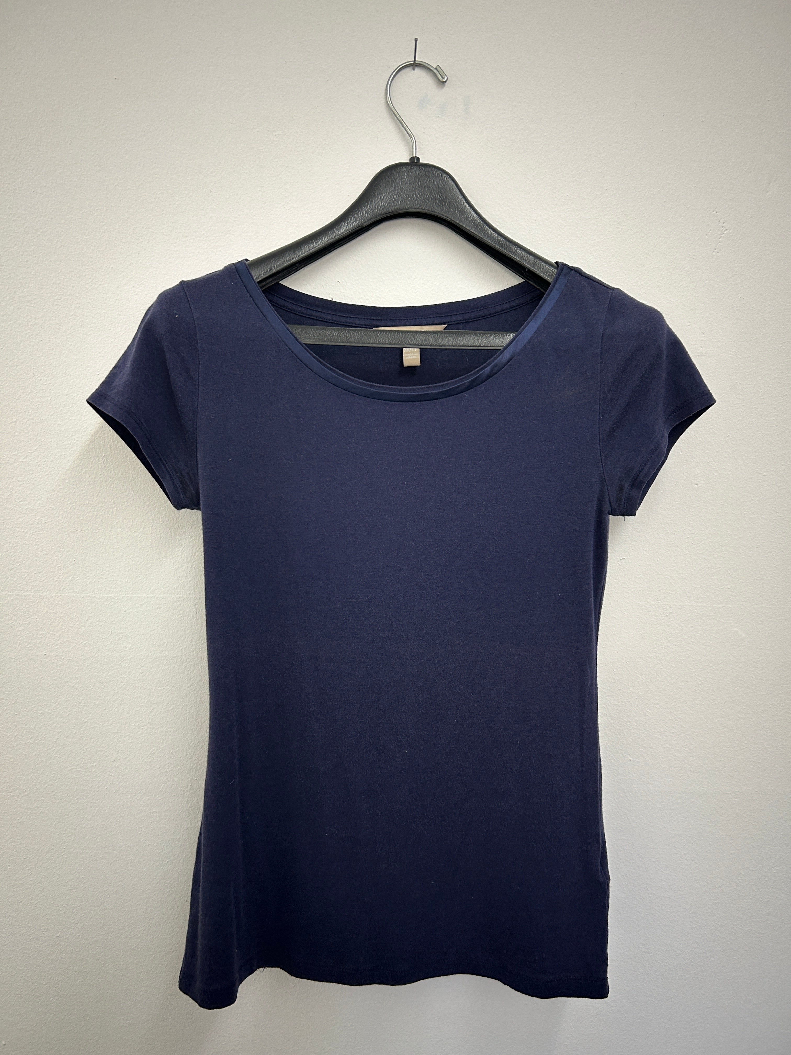 T-shirt basique bleu marine