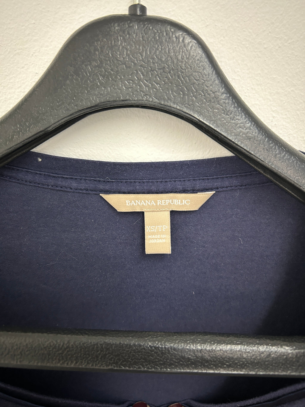 T-shirt basique bleu marine