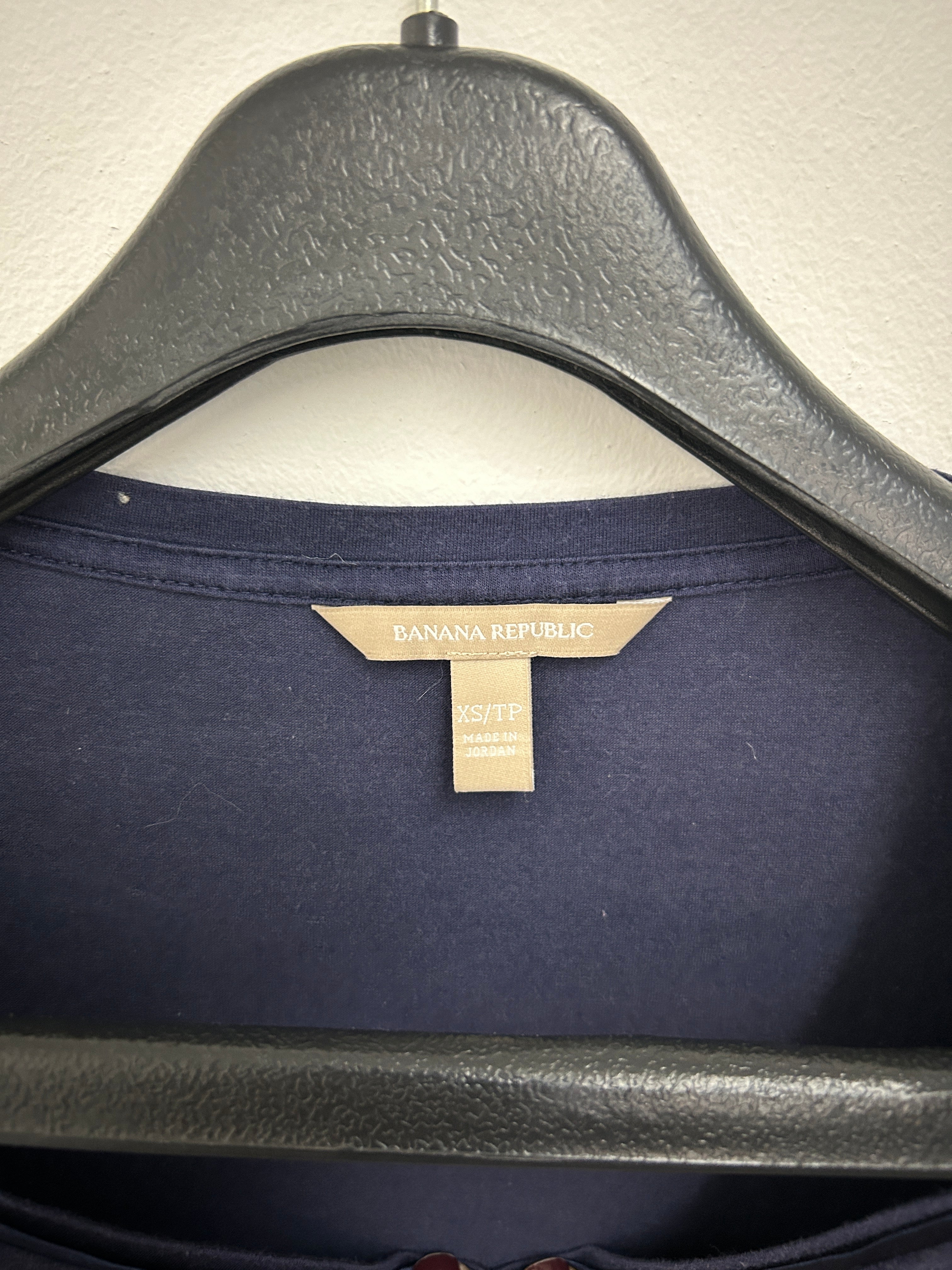 T-shirt basique bleu marine