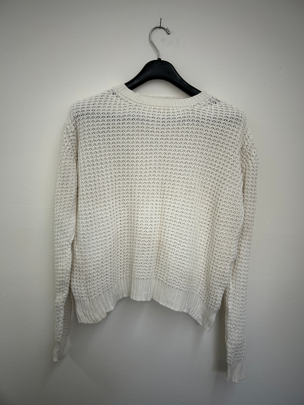 Chandail en tricot crème – Don’t Ask Why