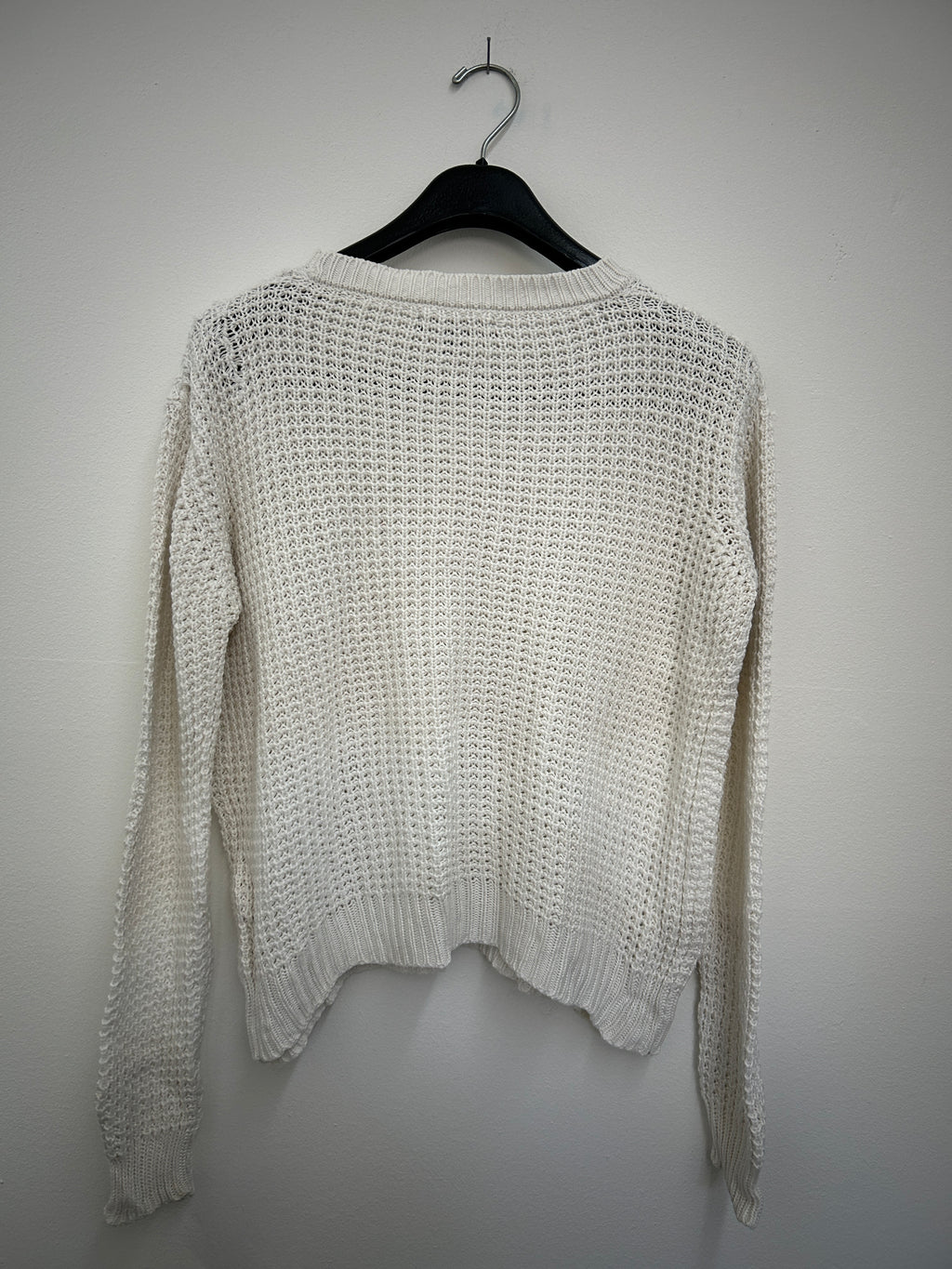 Chandail en tricot crème – Don’t Ask Why