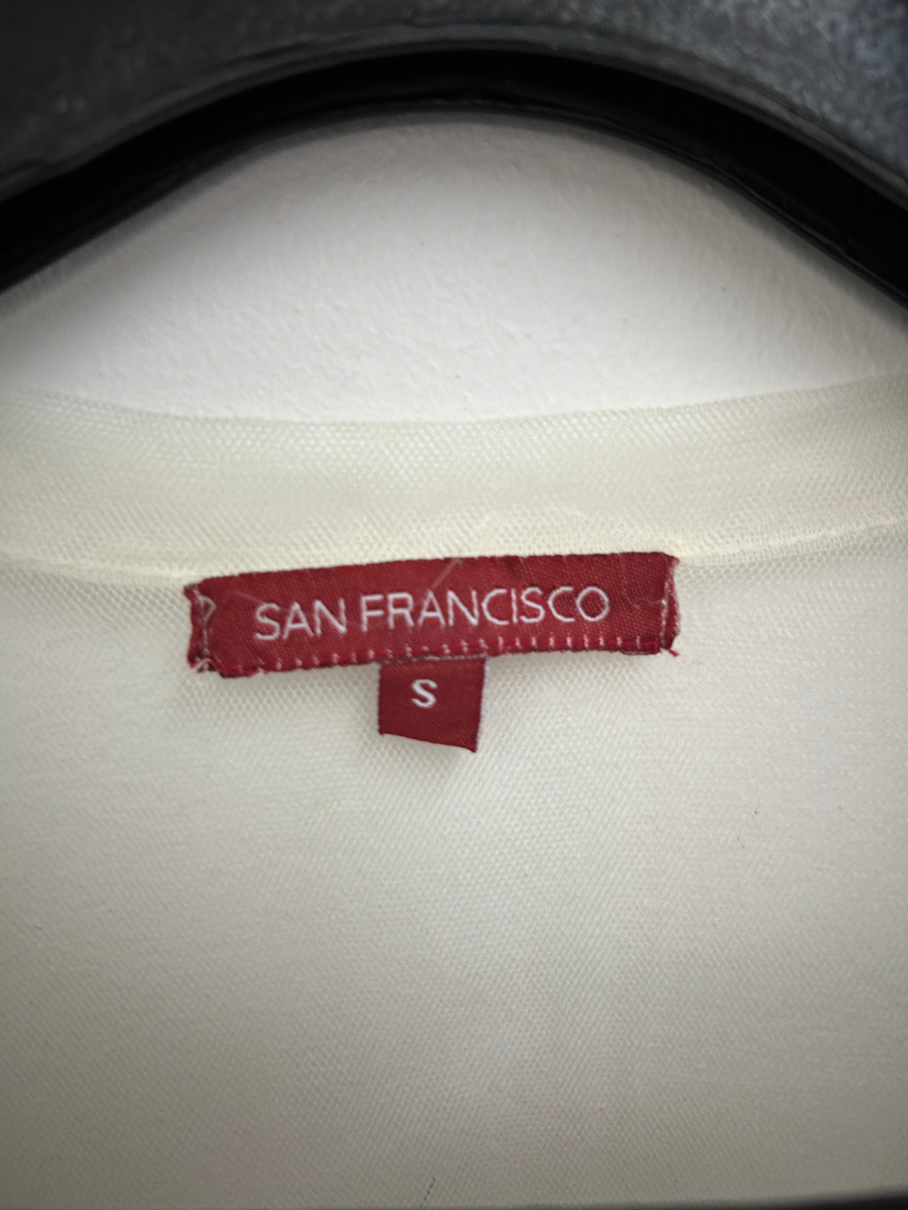 Haut en tulle brodé ivoire – San Francisco