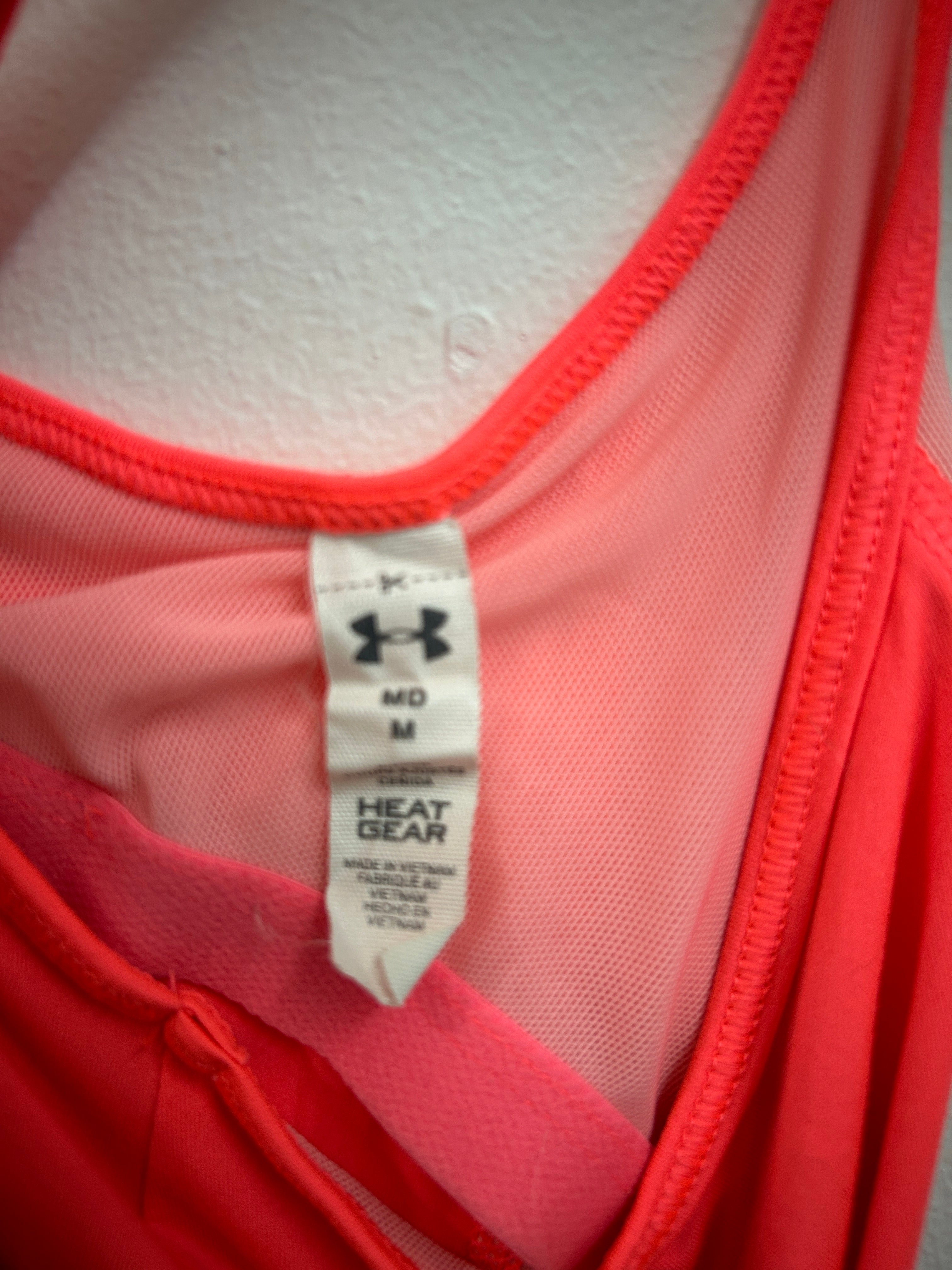 Camisole sport rose pâle respirante