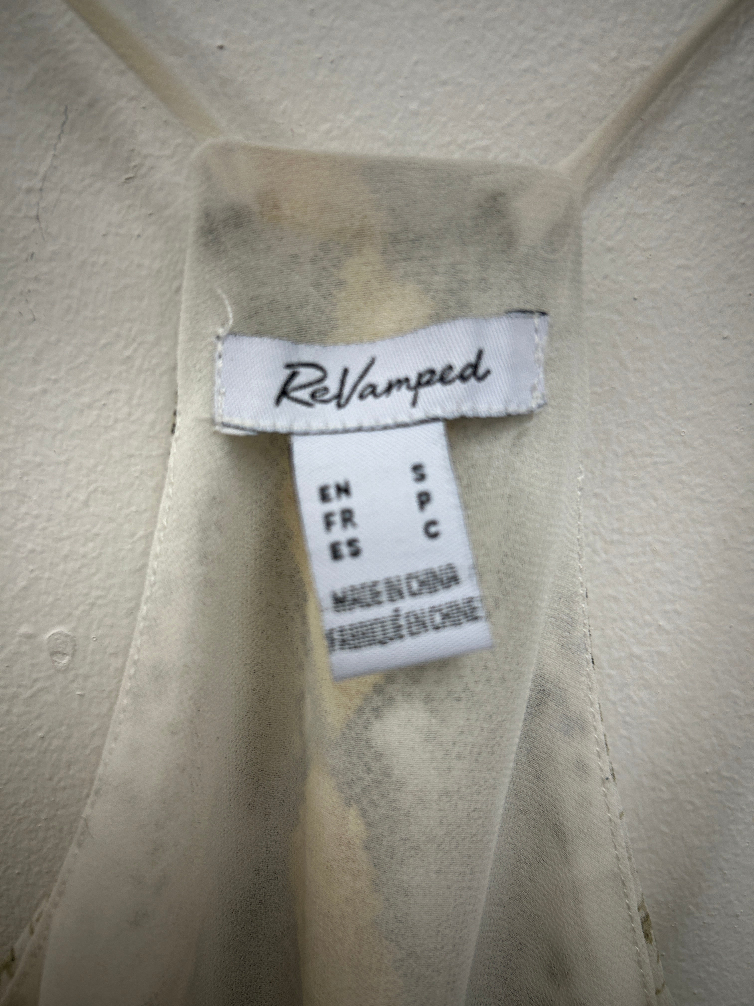 Camisole imprimé serpent à double couche