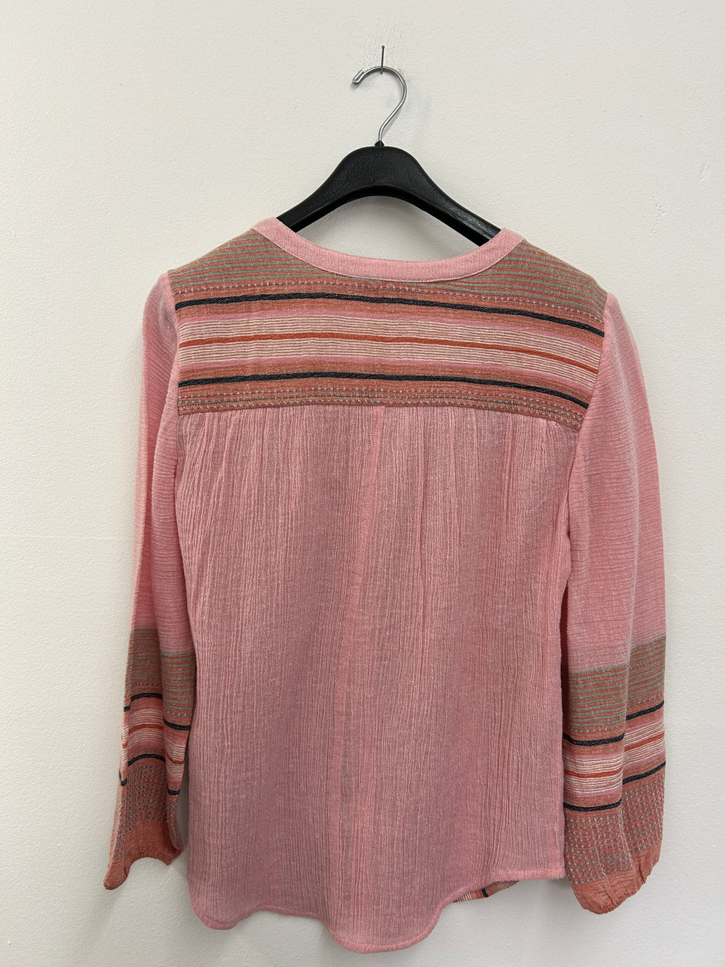 Blouse rayée rose et corail – Liverpool Los Angeles