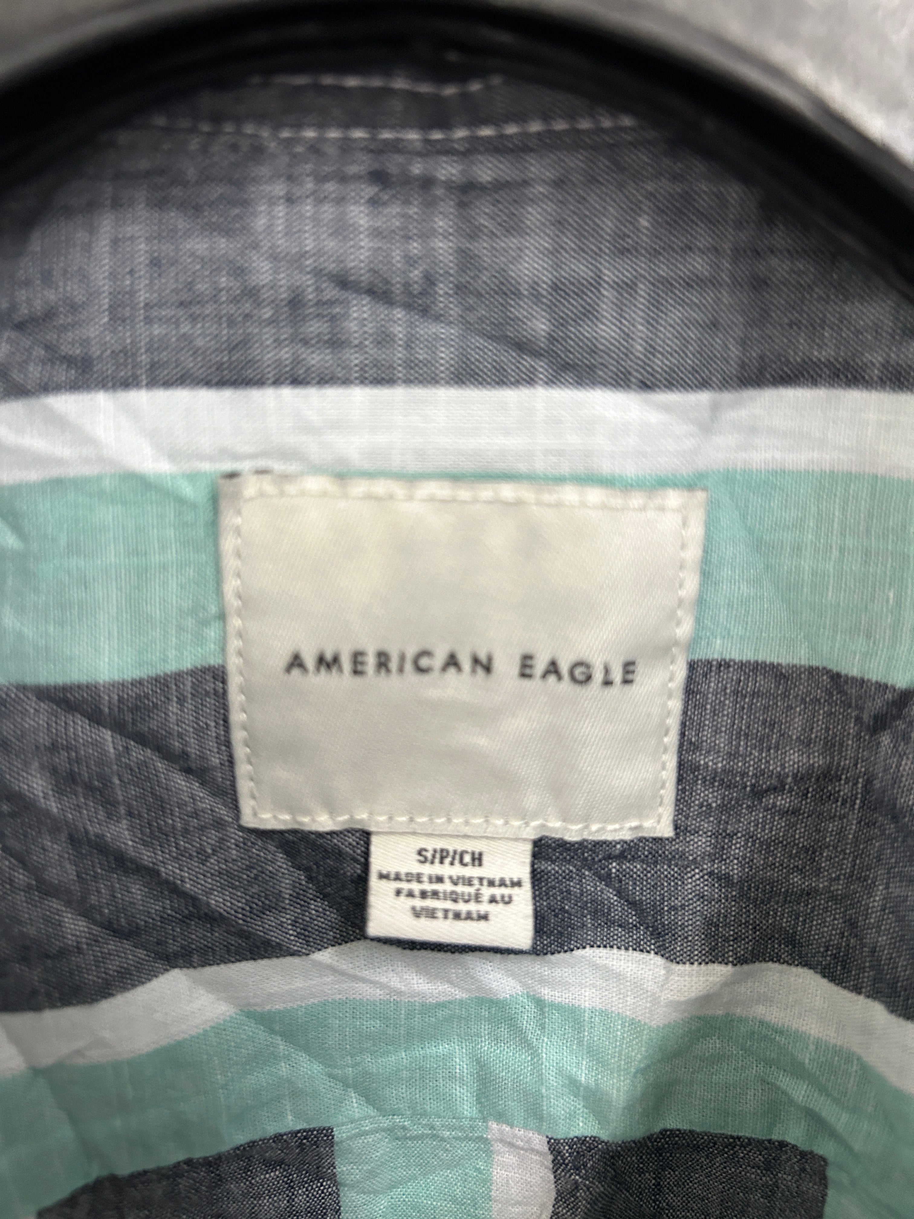 chemise-rayee-bleu-et-vert-menthe