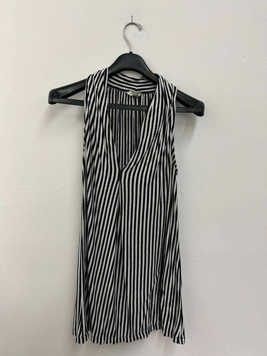 Camisole rayée noir et blanc