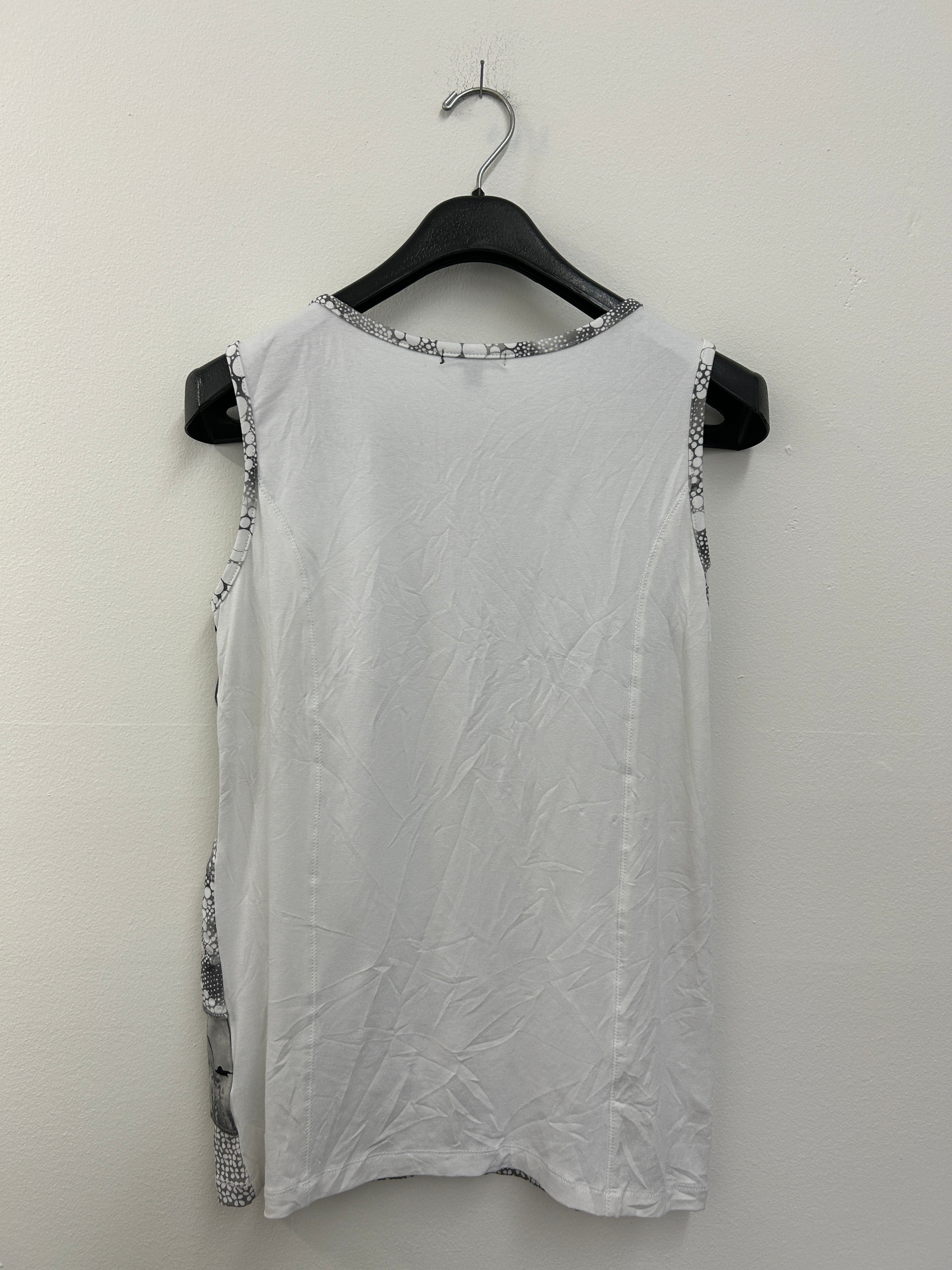 Camisole artistique noir et blanc