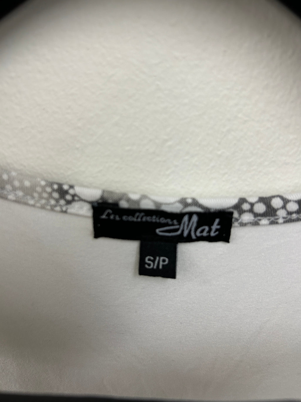 Camisole artistique noir et blanc