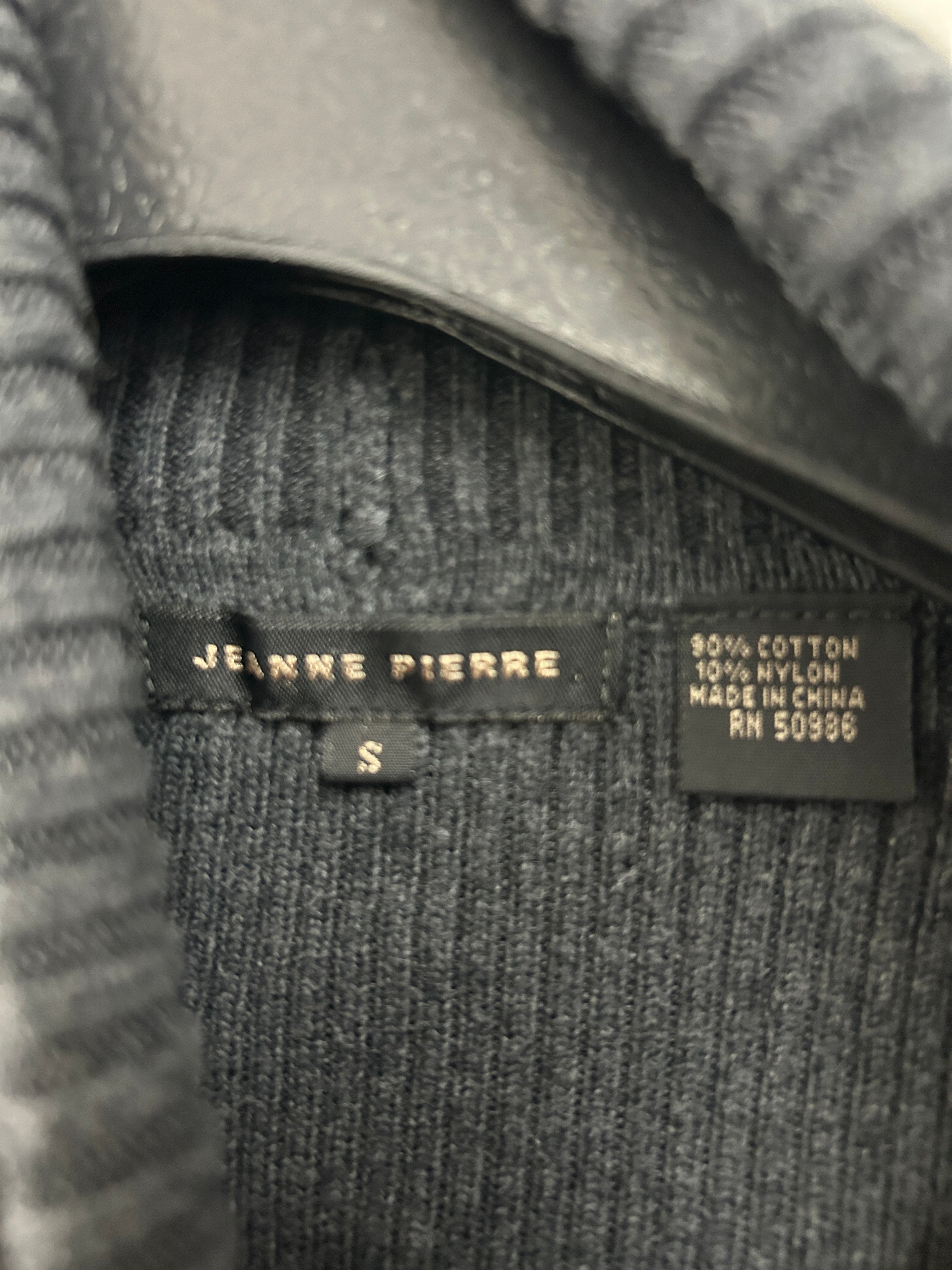 Chandail à col roulé gris charbon