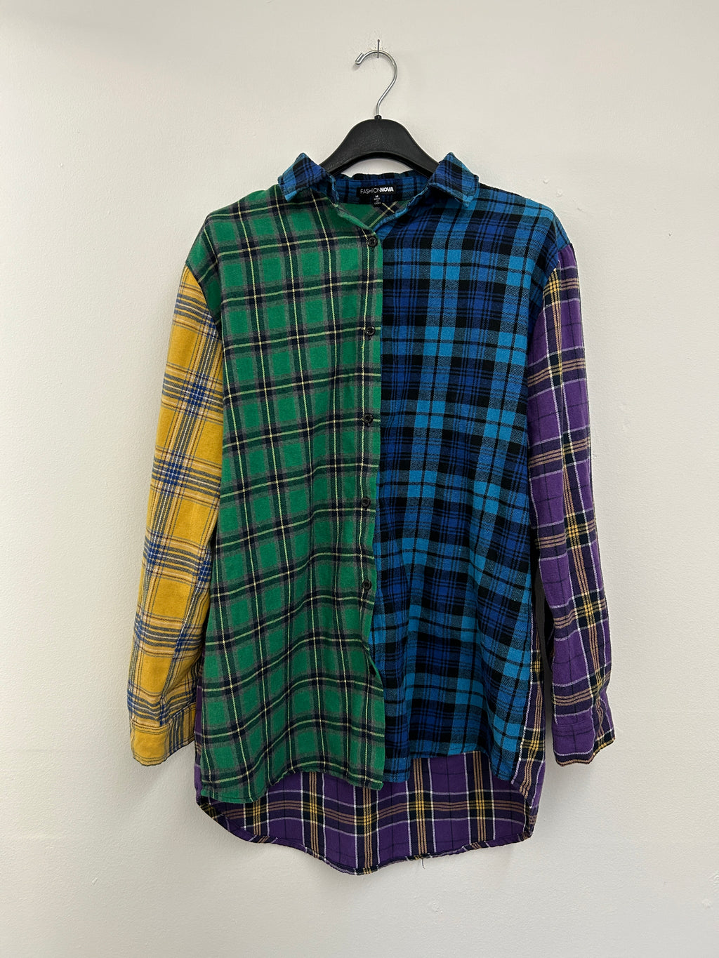 chemise-a-carreaux-multicolore