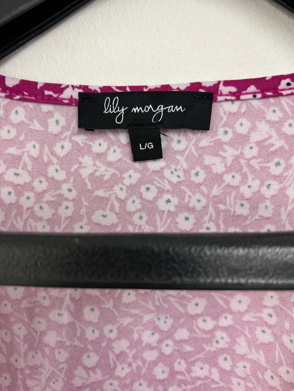 Haut sans manches fleuri violet