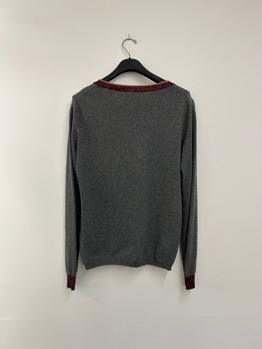 Chandail gris à détails scintillants – Scotch & Soda / Maison Scotch