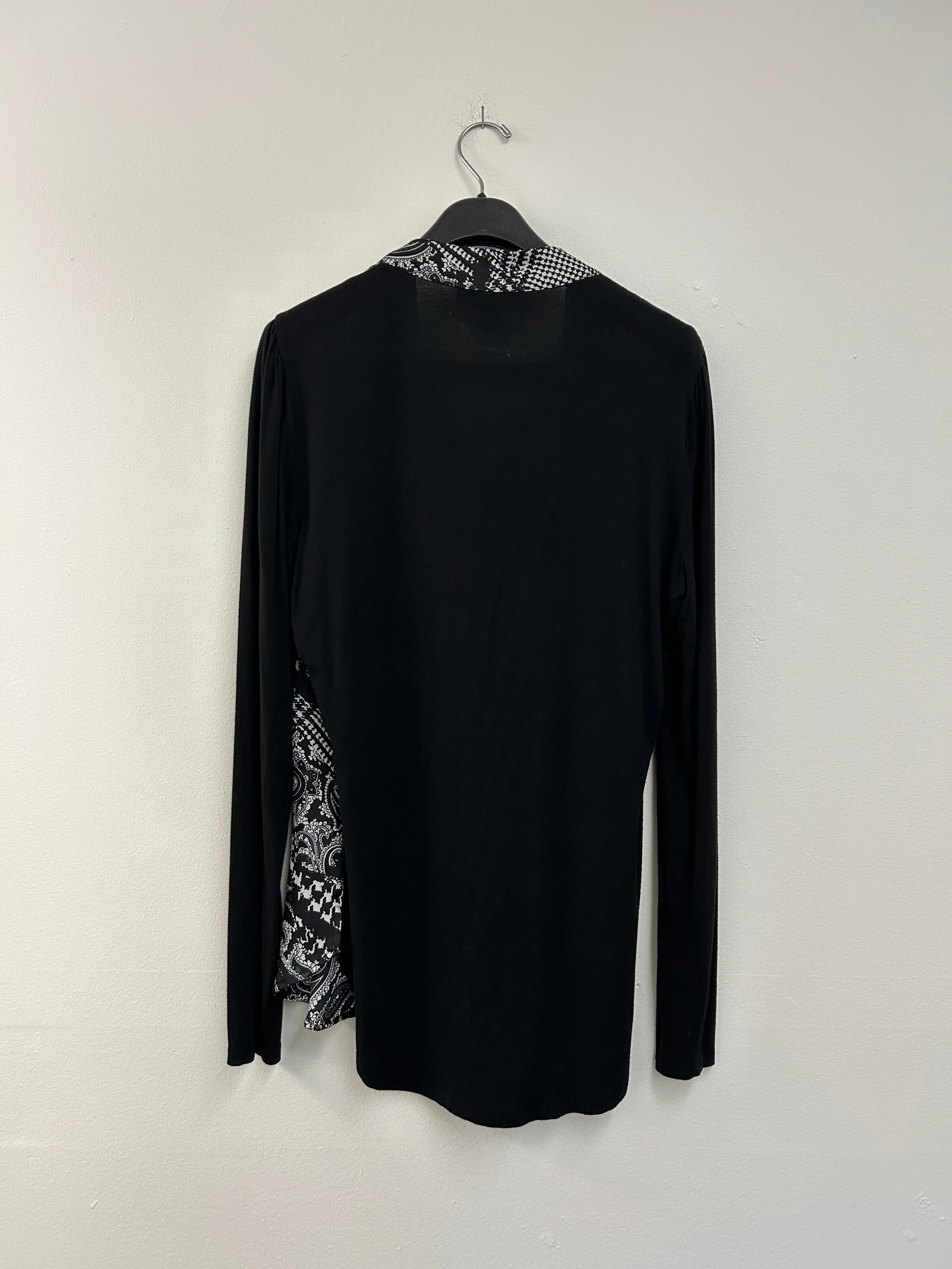 Blouse à motifs noir et blanc – Michael Kors