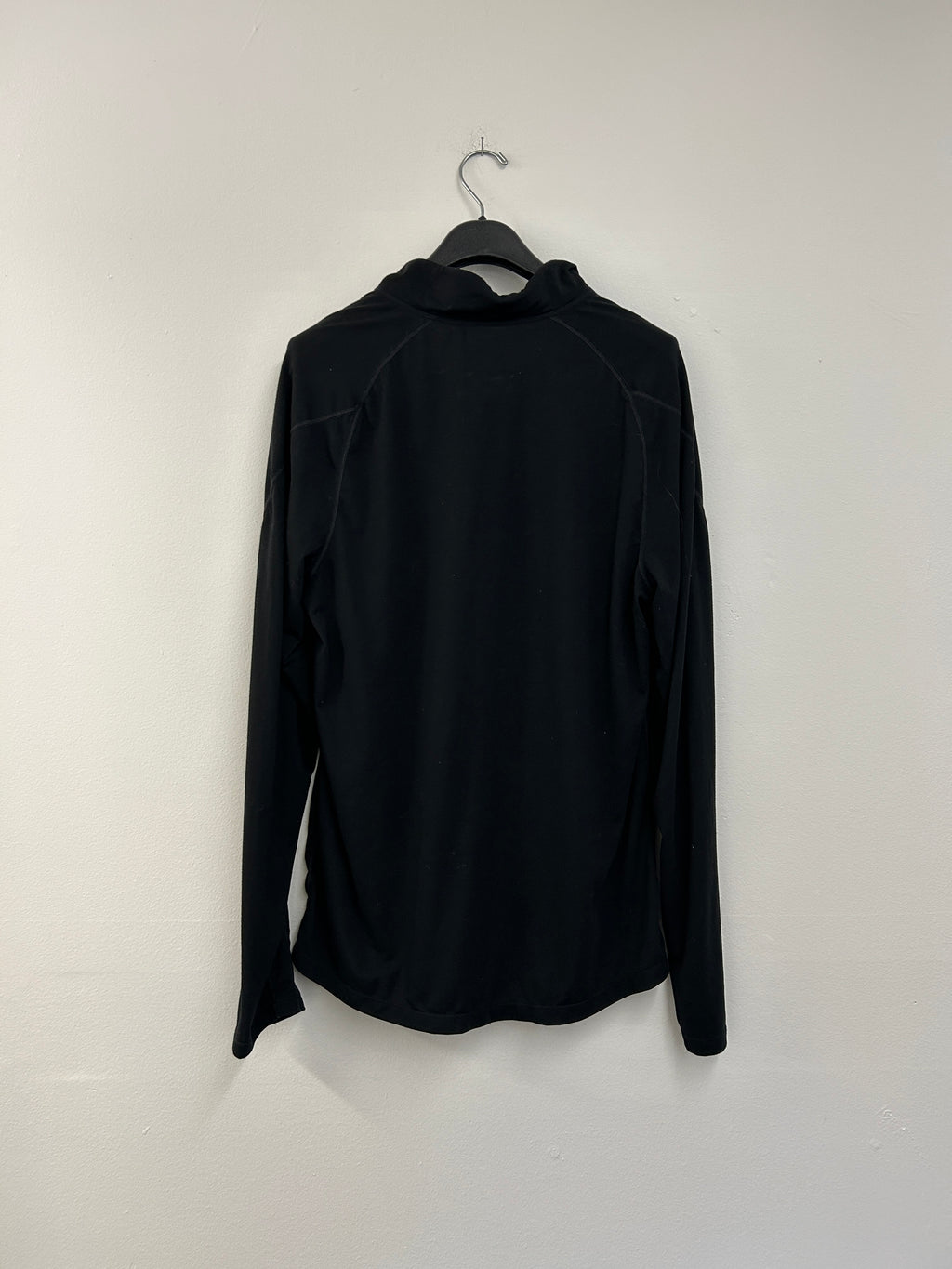 Chandail demi-fermeture noir