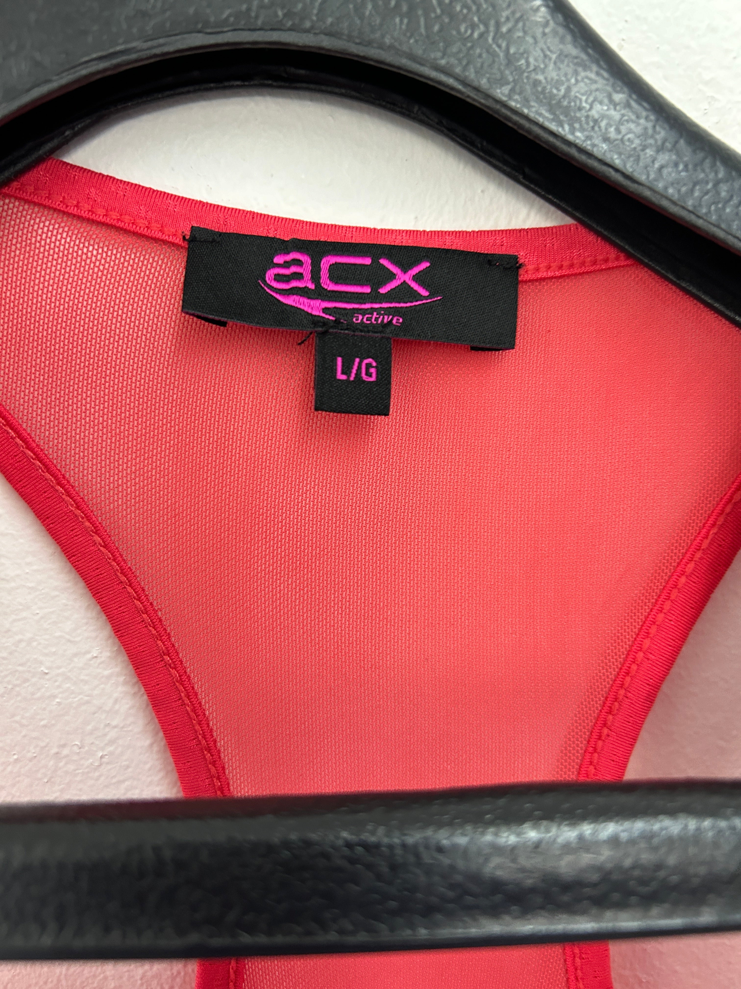 Débardeur de sport rouge – ACX  Description :