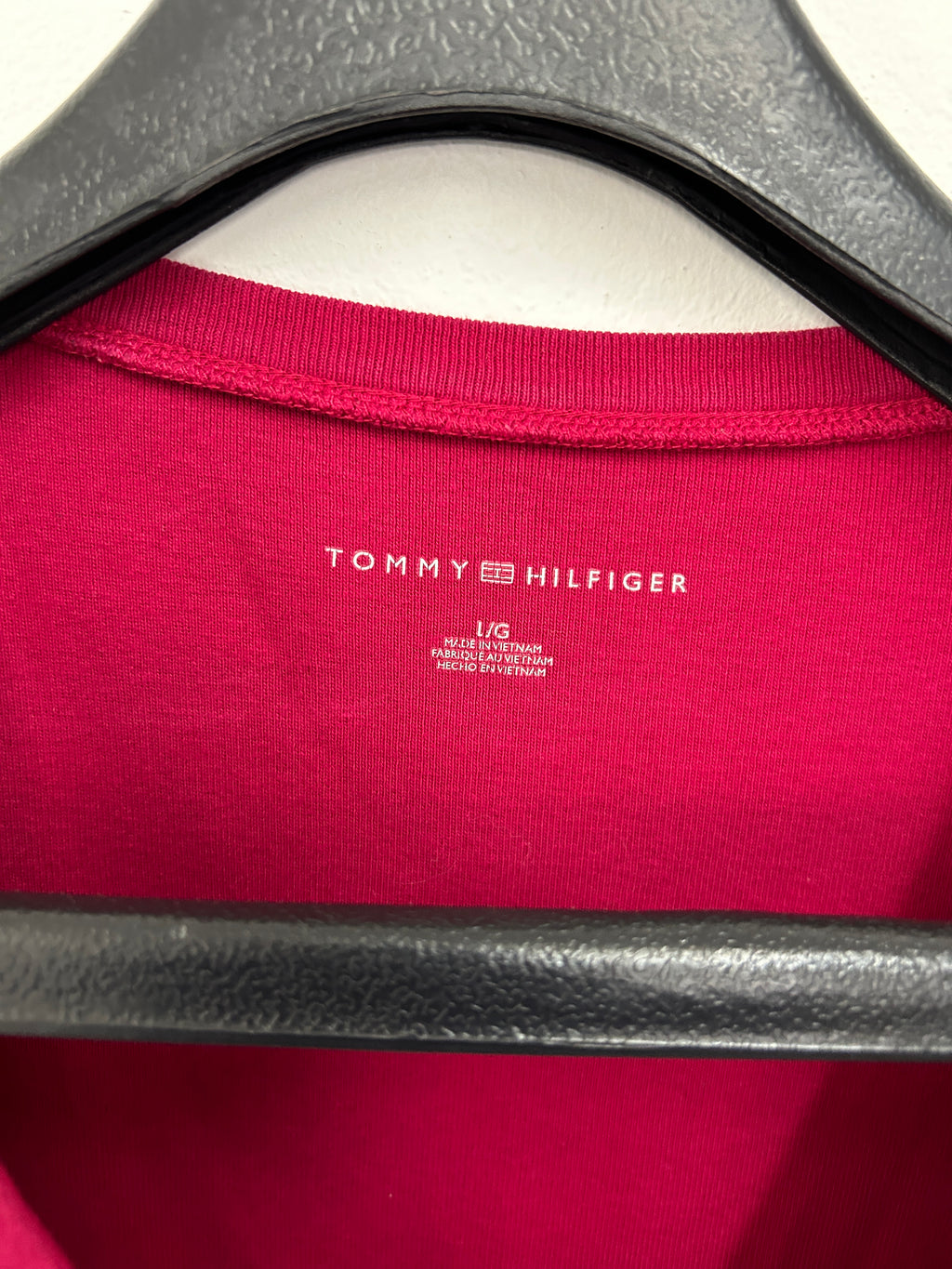 T-shirt col-v au coton