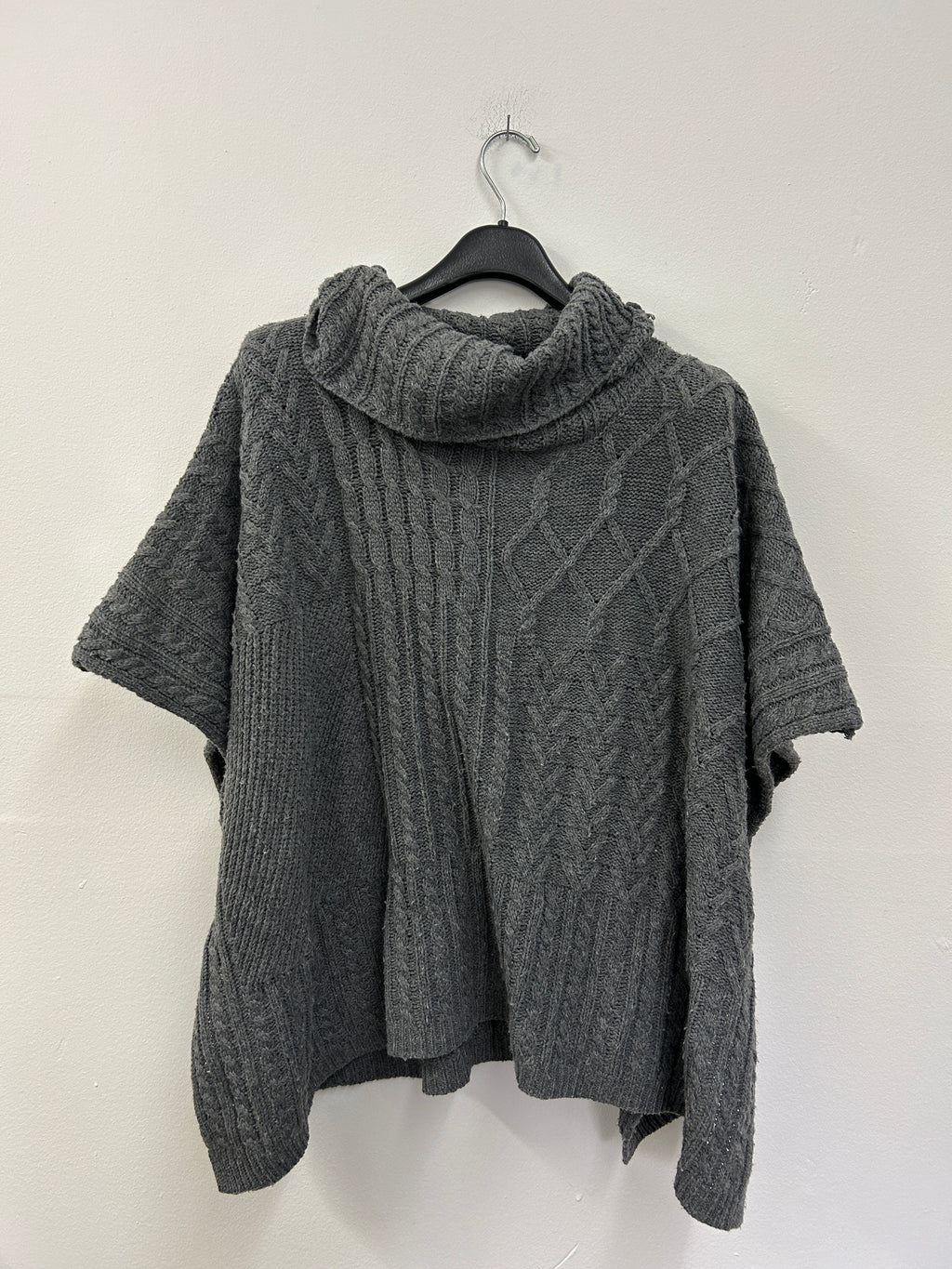 Blouse tricots à motif avec un col roulé