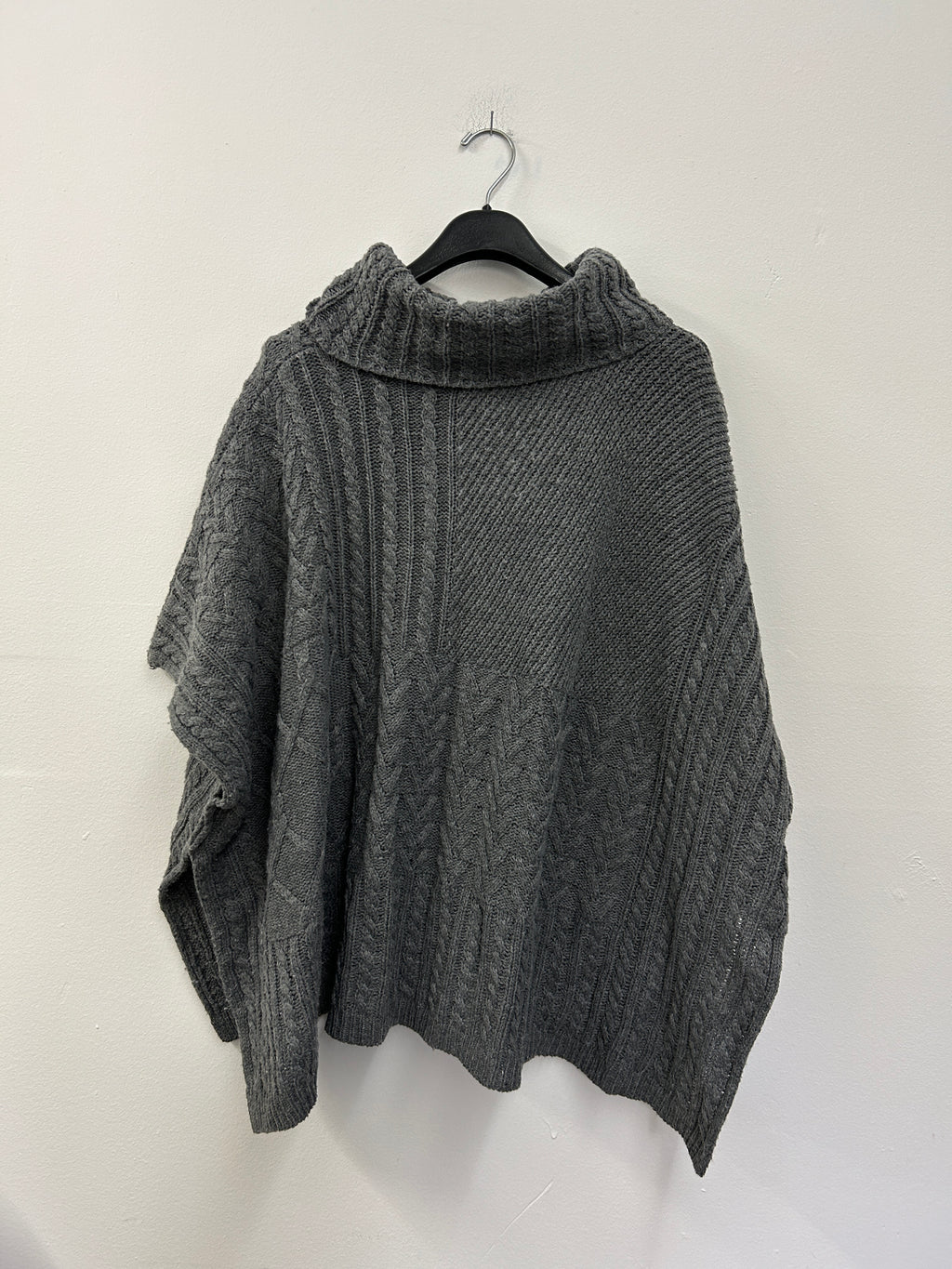 Blouse tricots à motif avec un col roulé