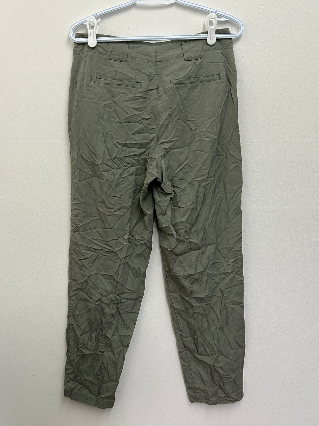 Pantalon kaki style décontracté à pinces