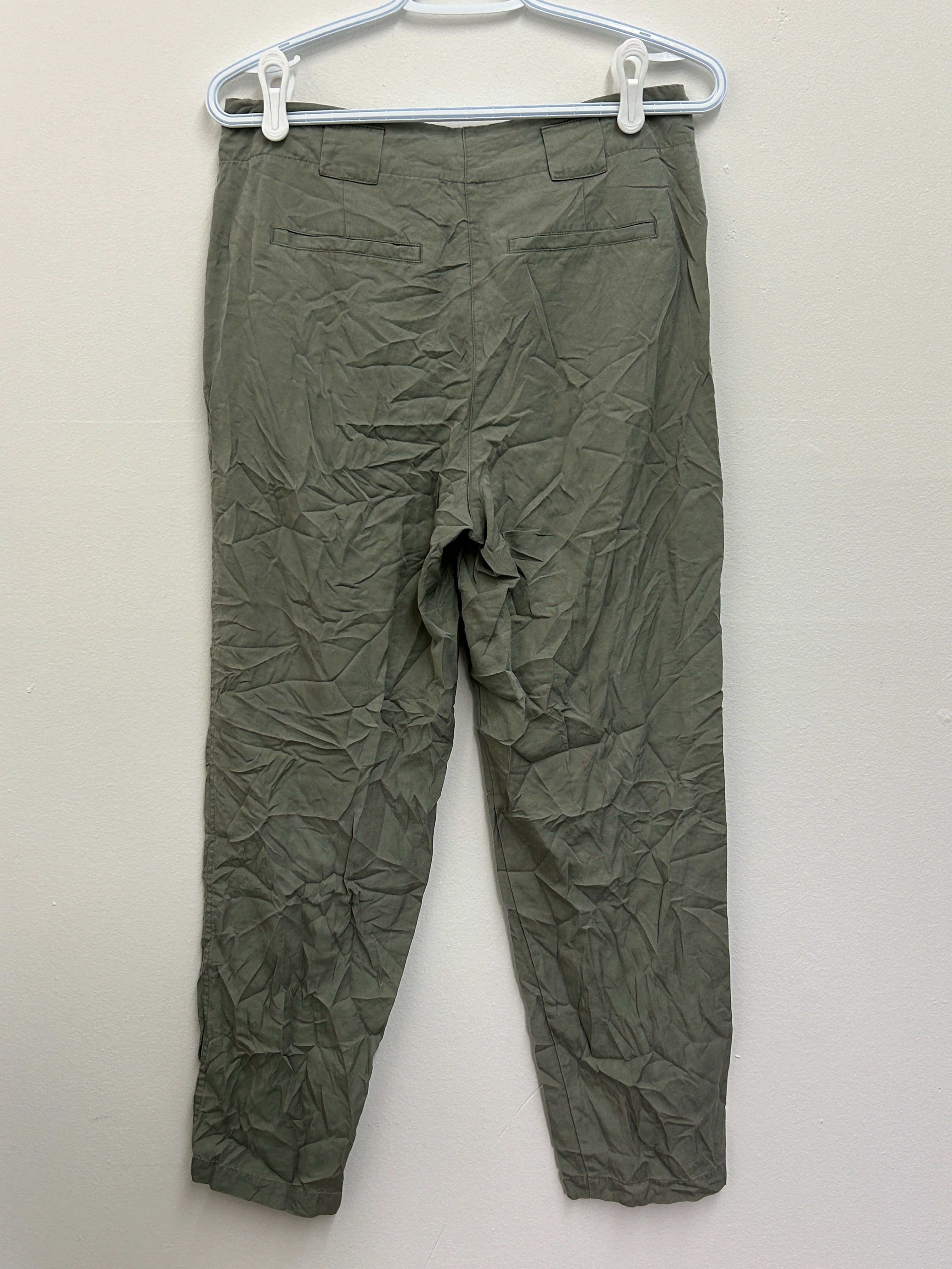 Pantalon kaki style décontracté à pinces