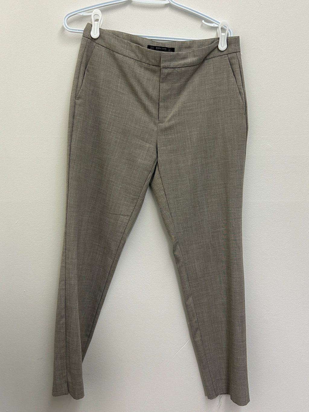 Pantalon taille haute gris anthracite – ZARA