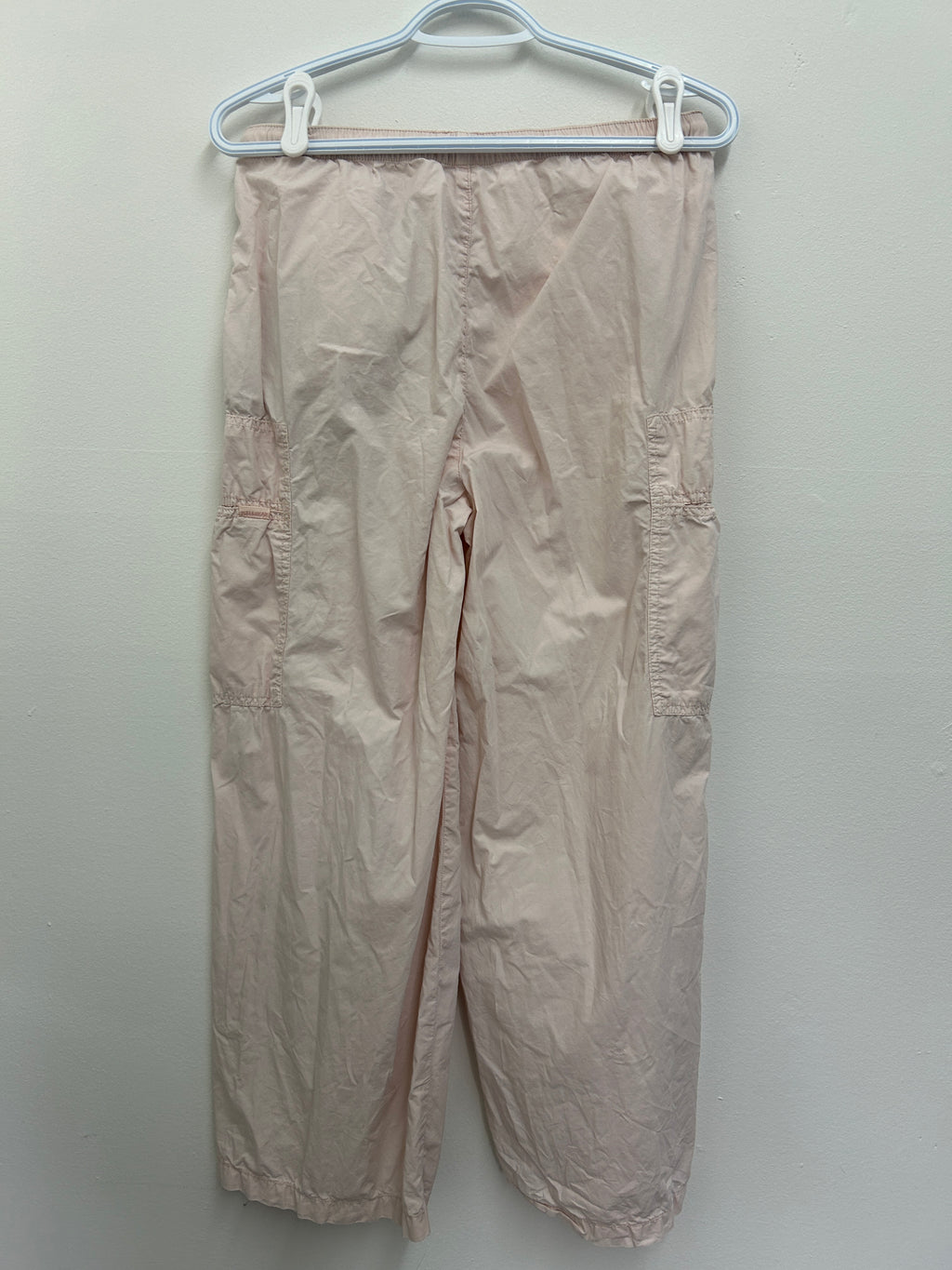 Pantalon cargo ample rose pâle – Pull&Bear