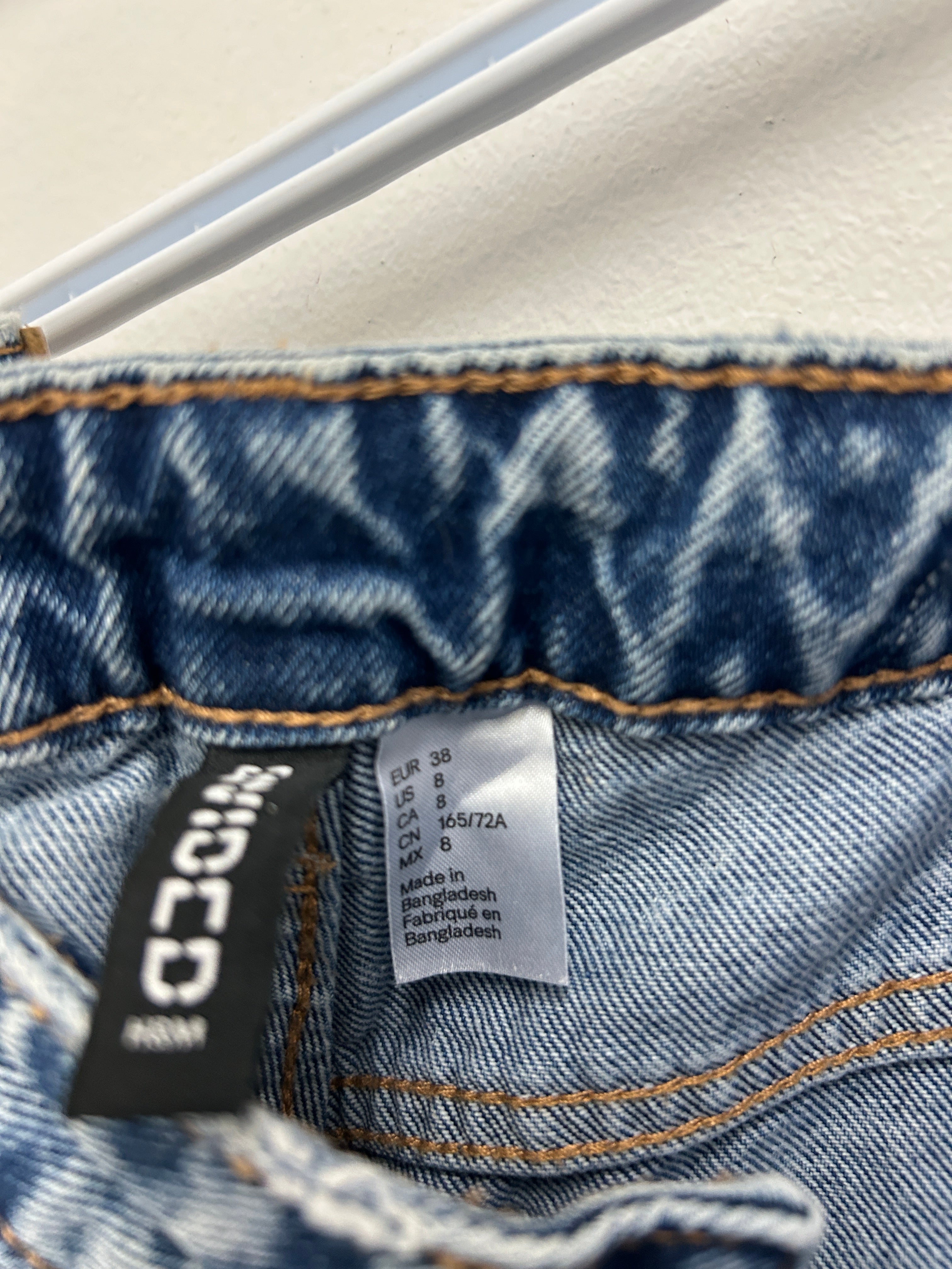 Jean bleu effet délavé vintage – H&M