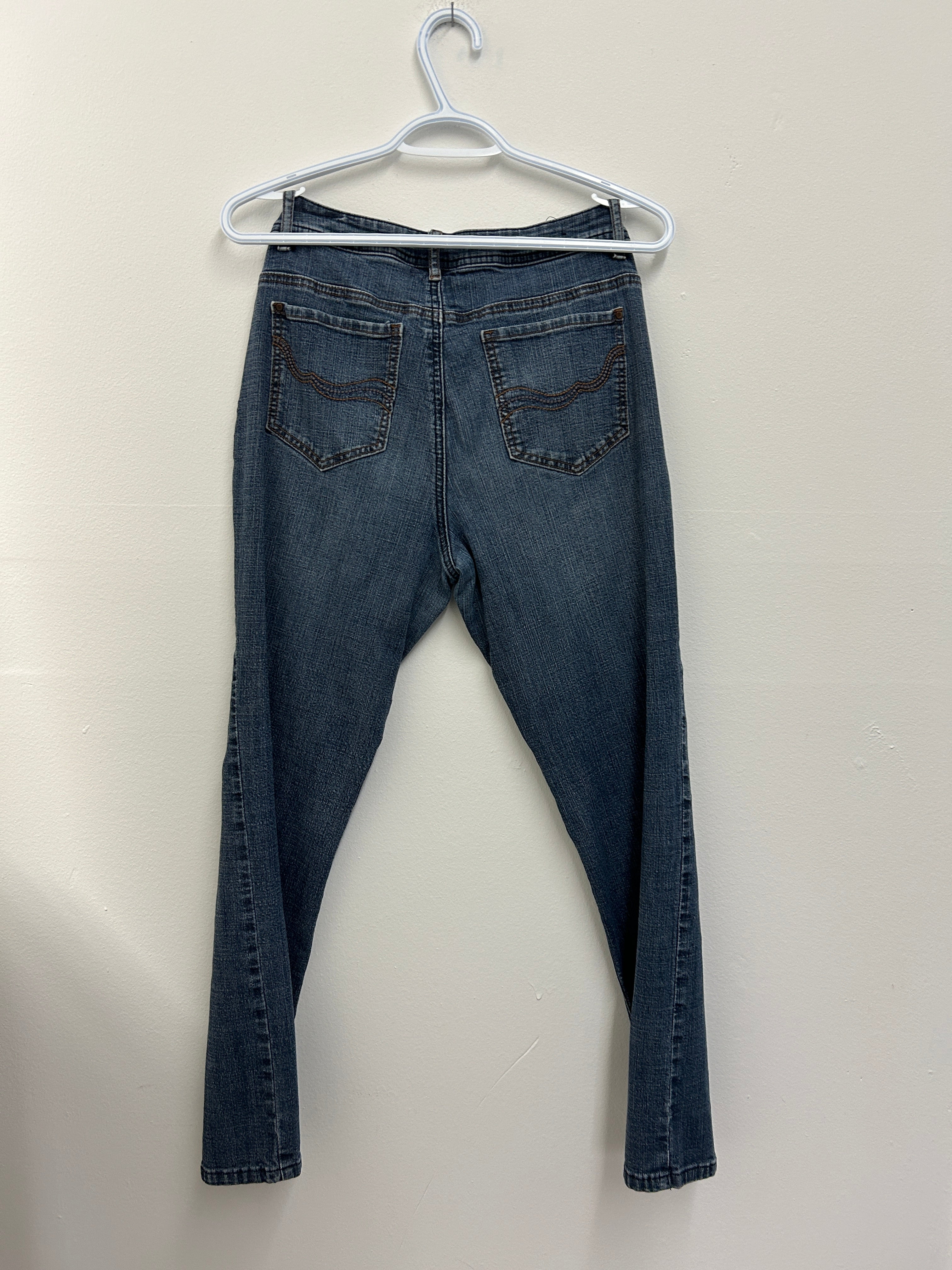 Jean bleu foncé extensible coupe ajustée – Santana Jeans