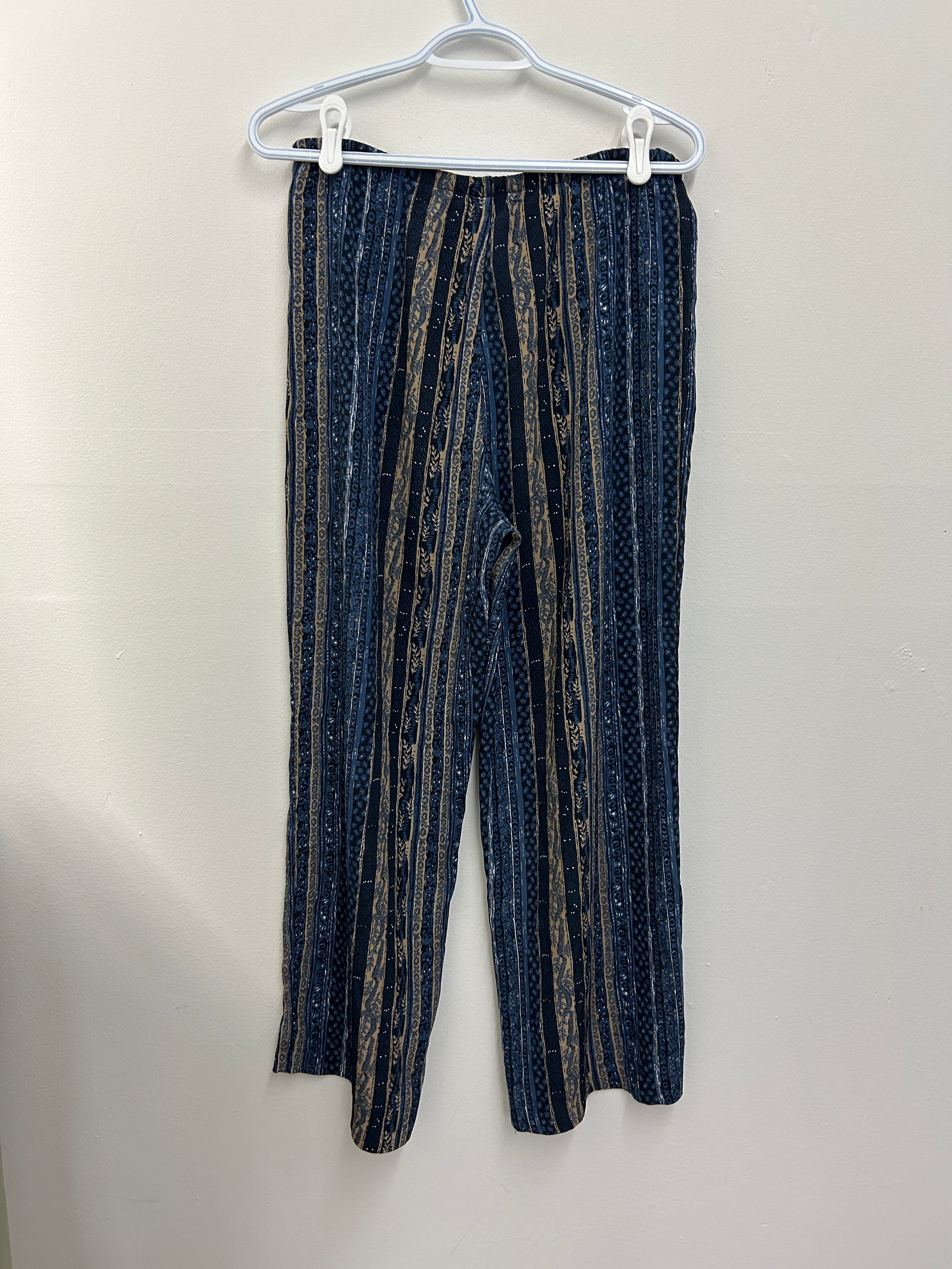 Pantalon fluide à rayures bohèmes – Jessica