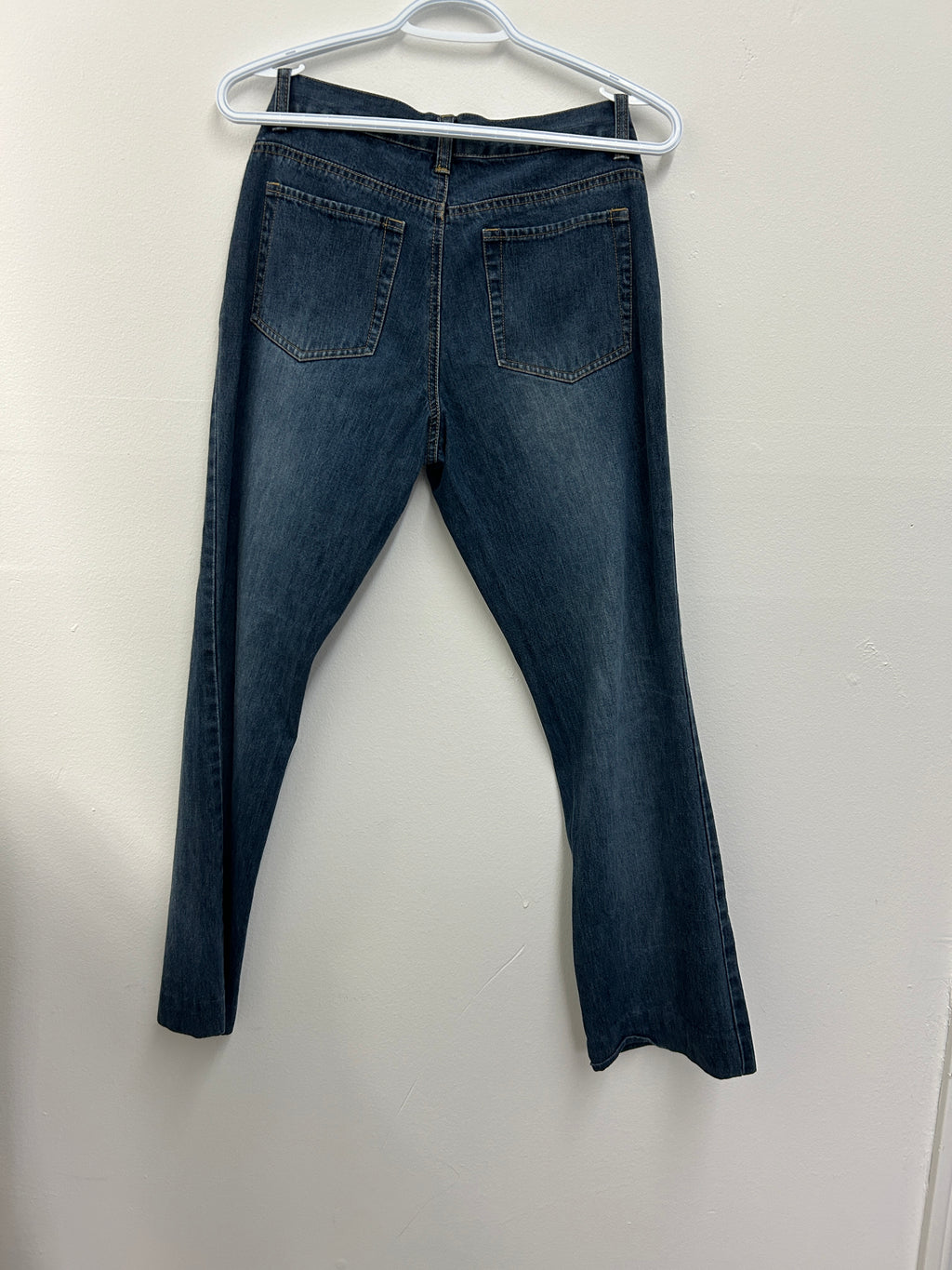 Jean ajusté bleu moyen effet délavé – RW & CO.