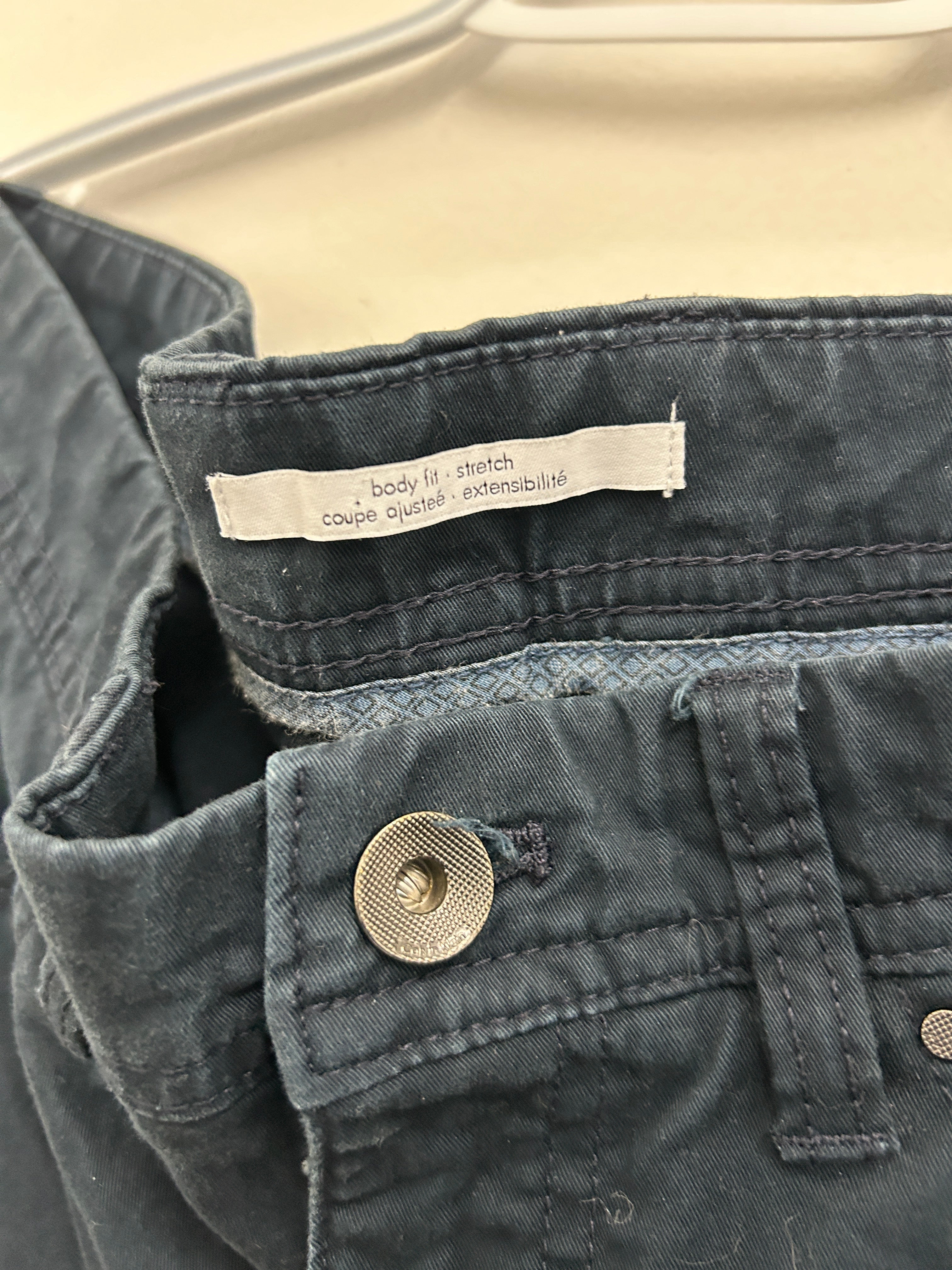 Pantalon ajusté extensible noir – Calvin Klein