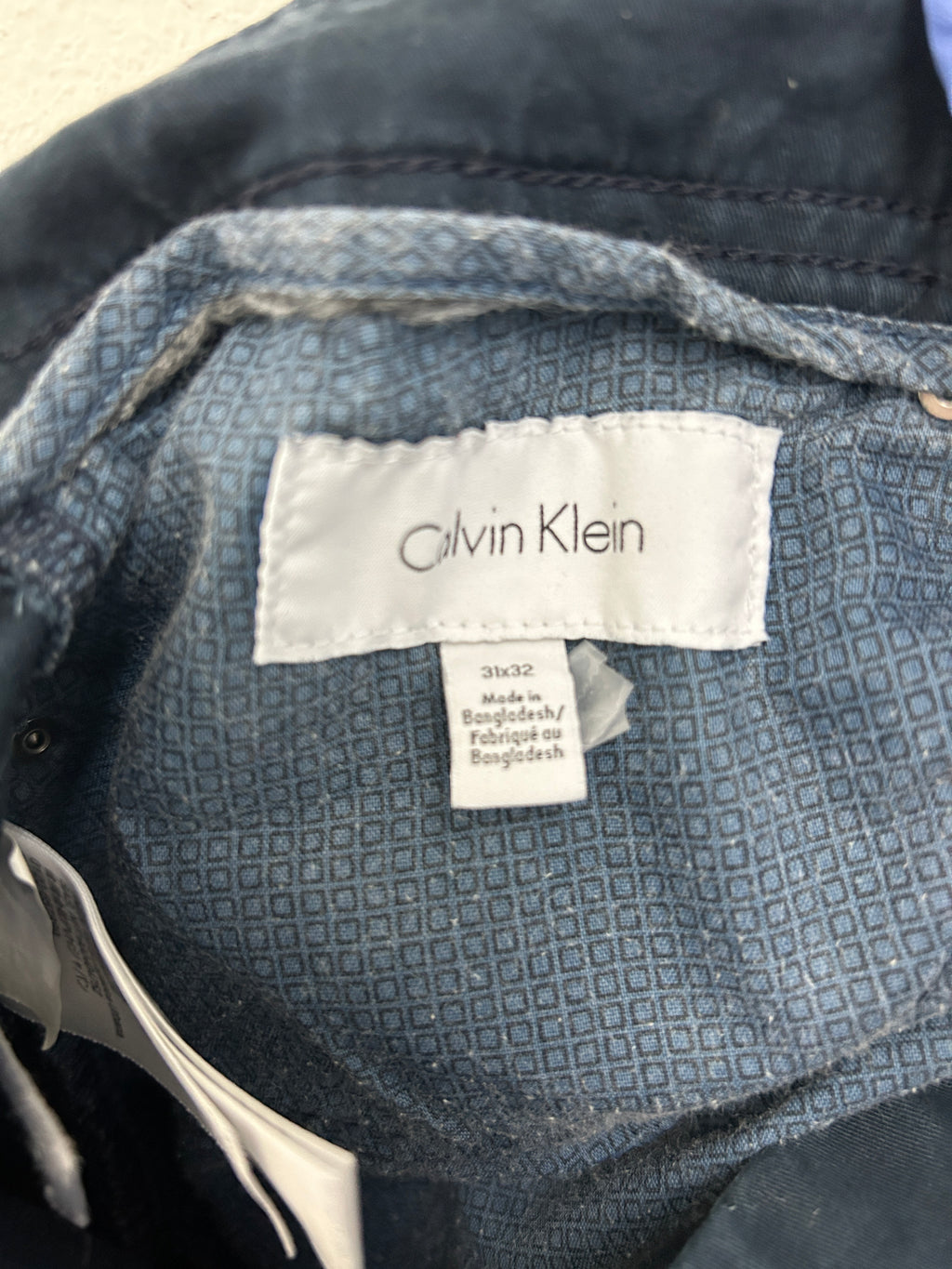 Pantalon ajusté extensible noir – Calvin Klein