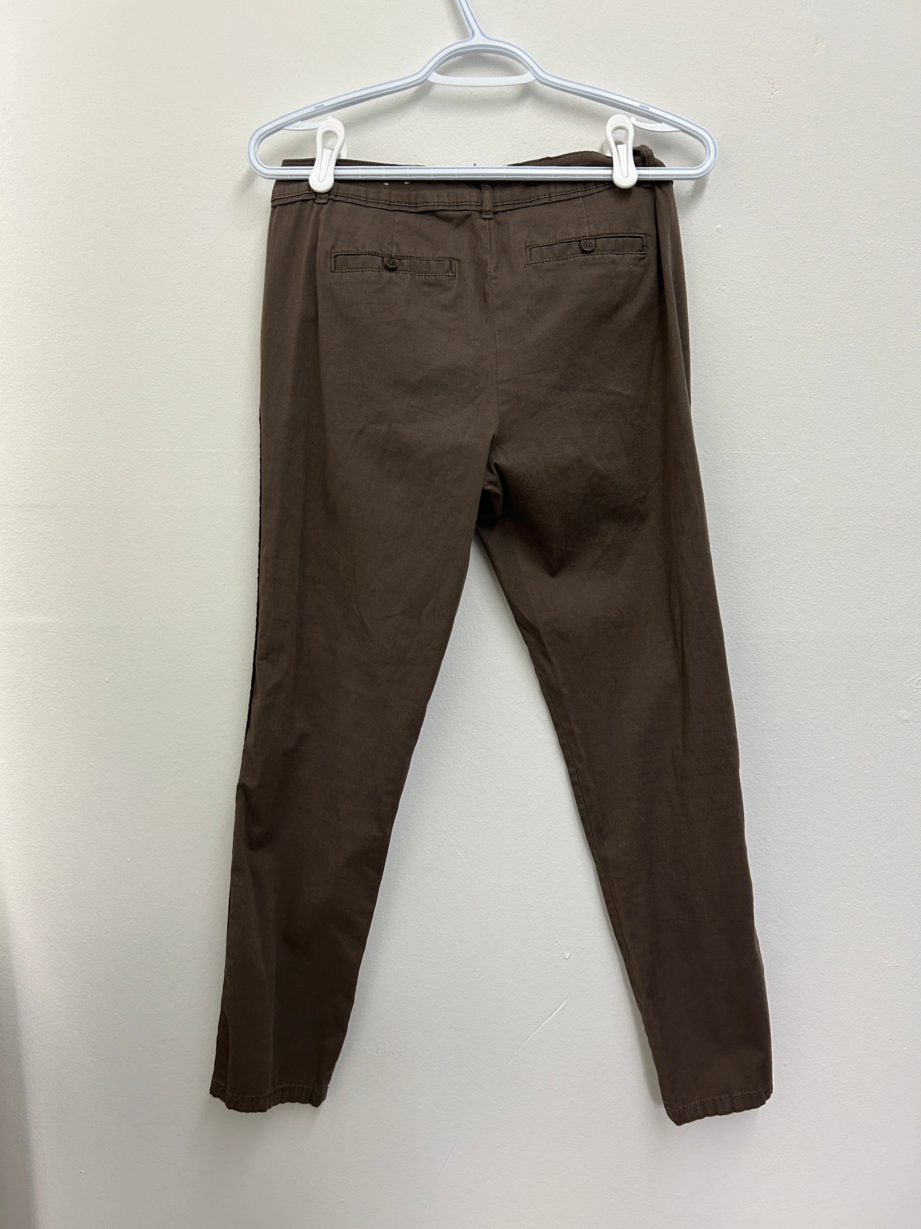 Pantalon brun ajusté – Reitmans