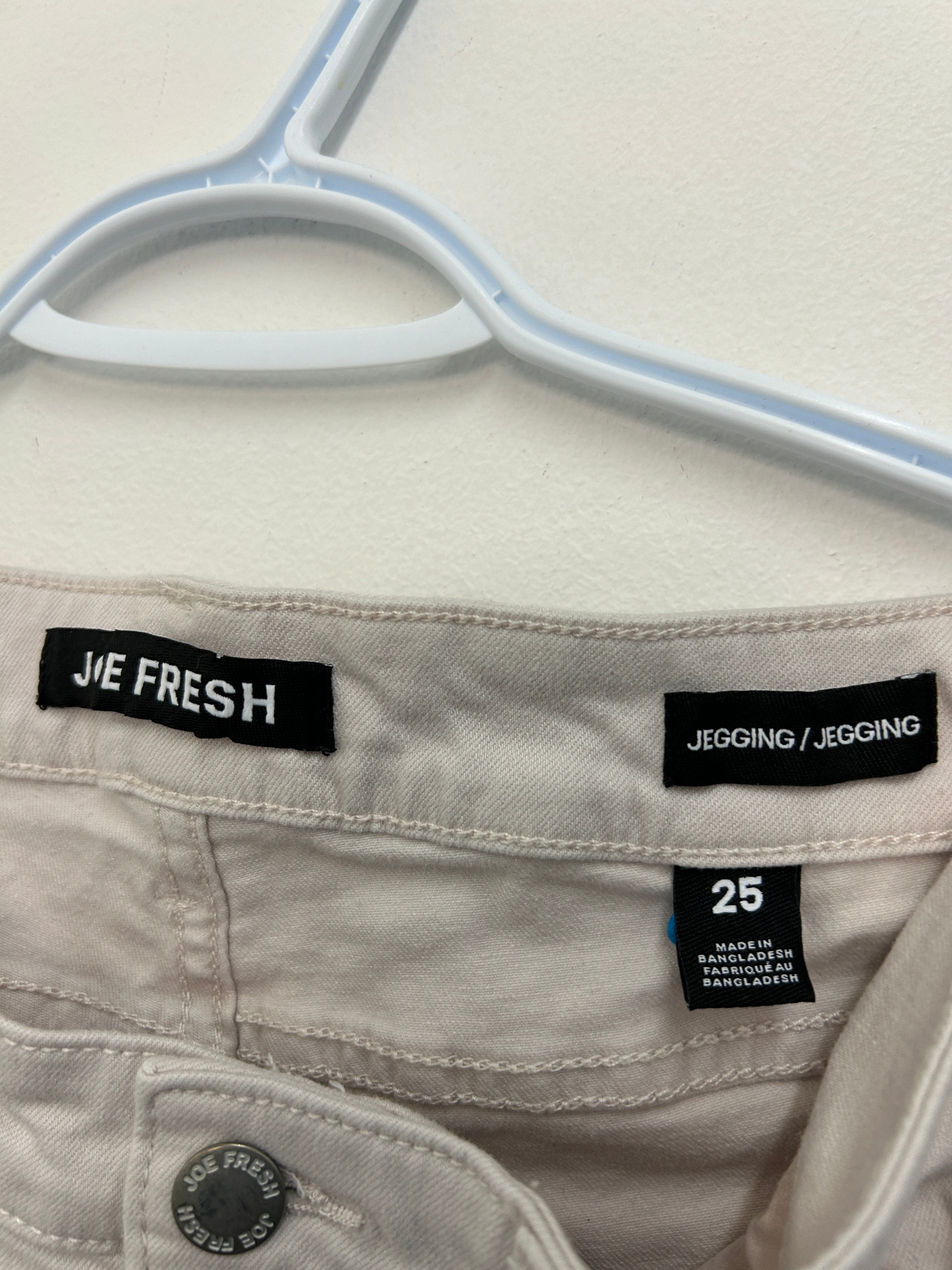 Jegging rose ajusté