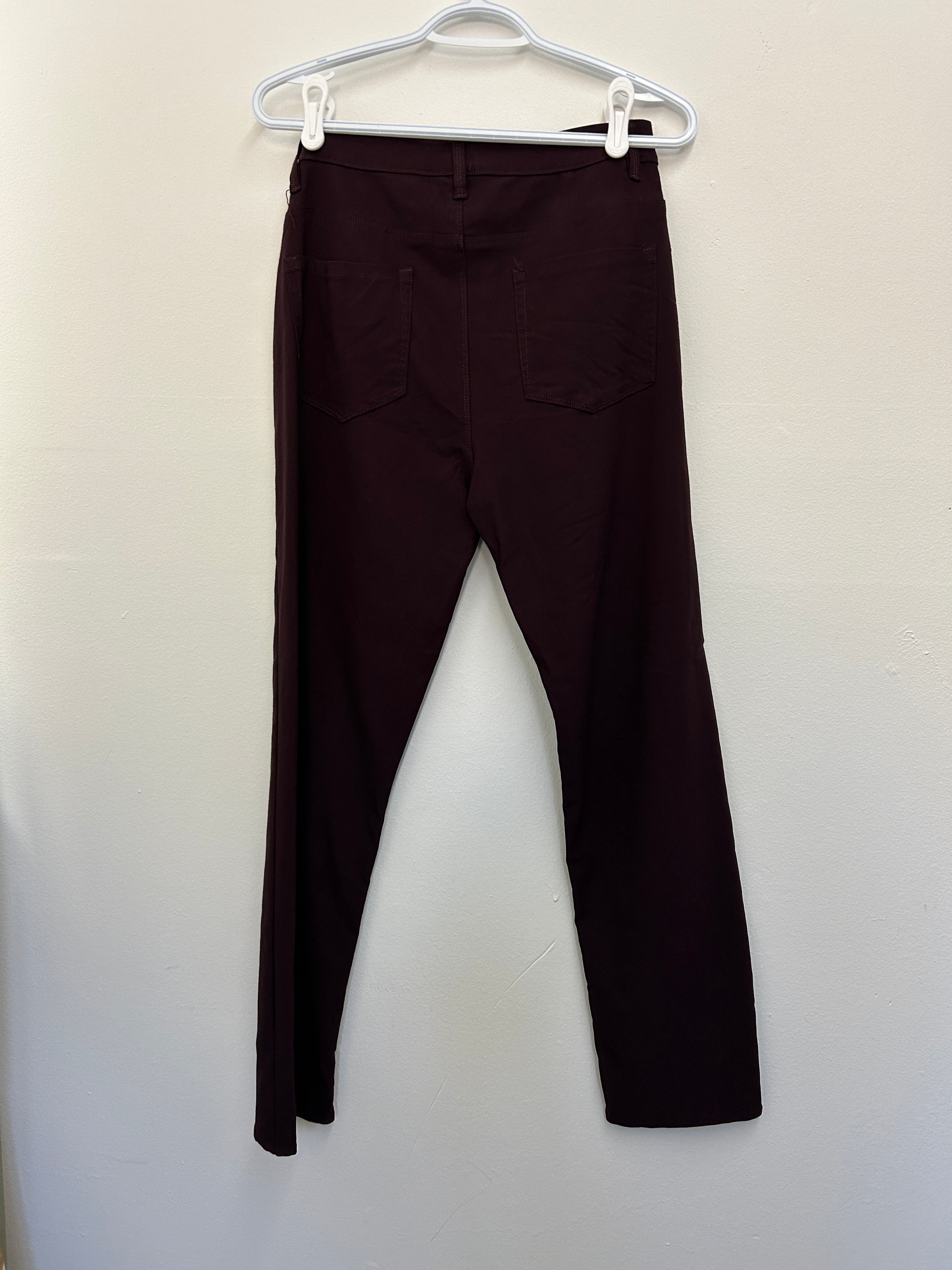 Pantalon bordeaux ajusté – Parasuco Jeans