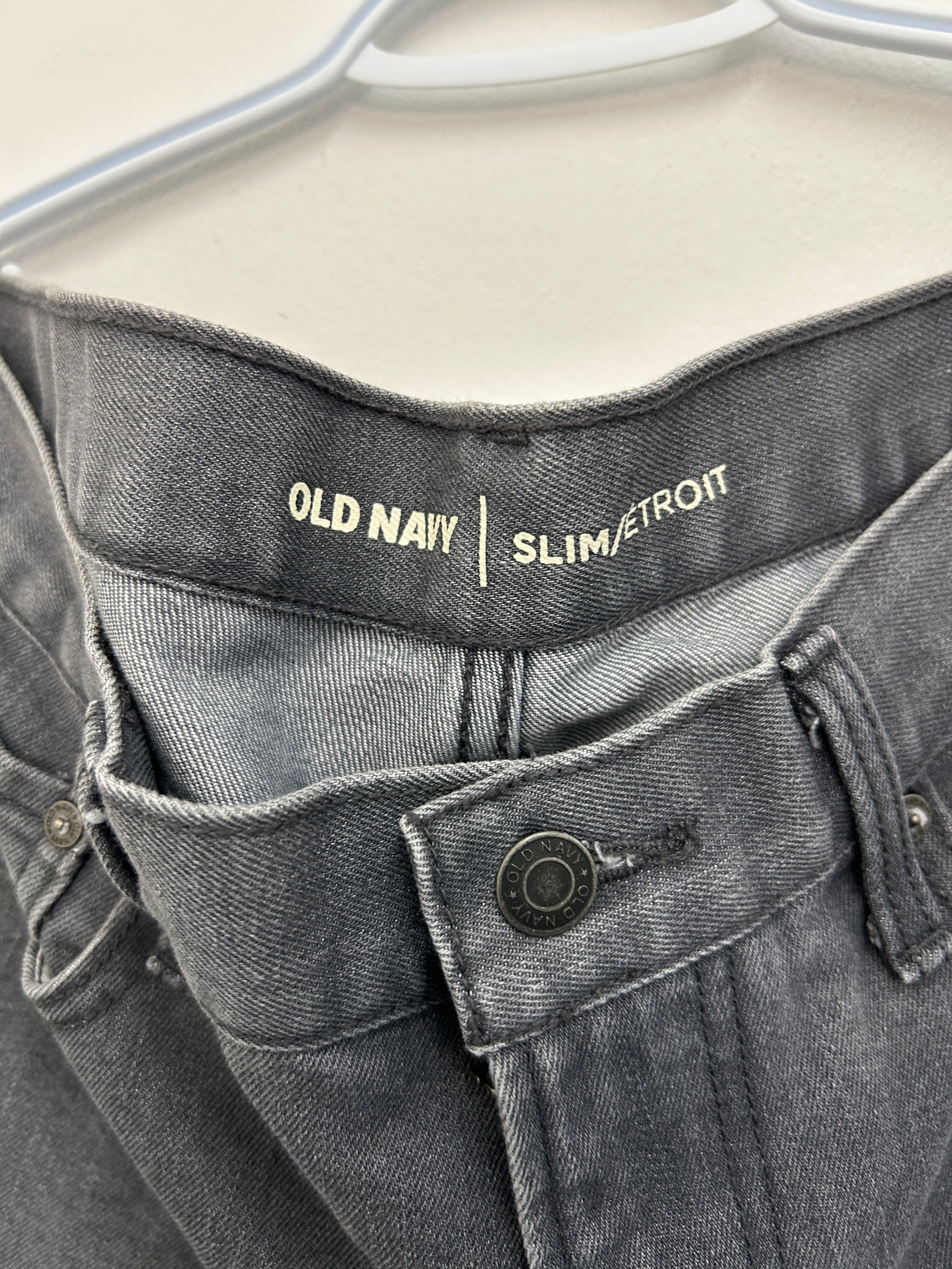 Old Navy | Jean gris coupe slim délavé