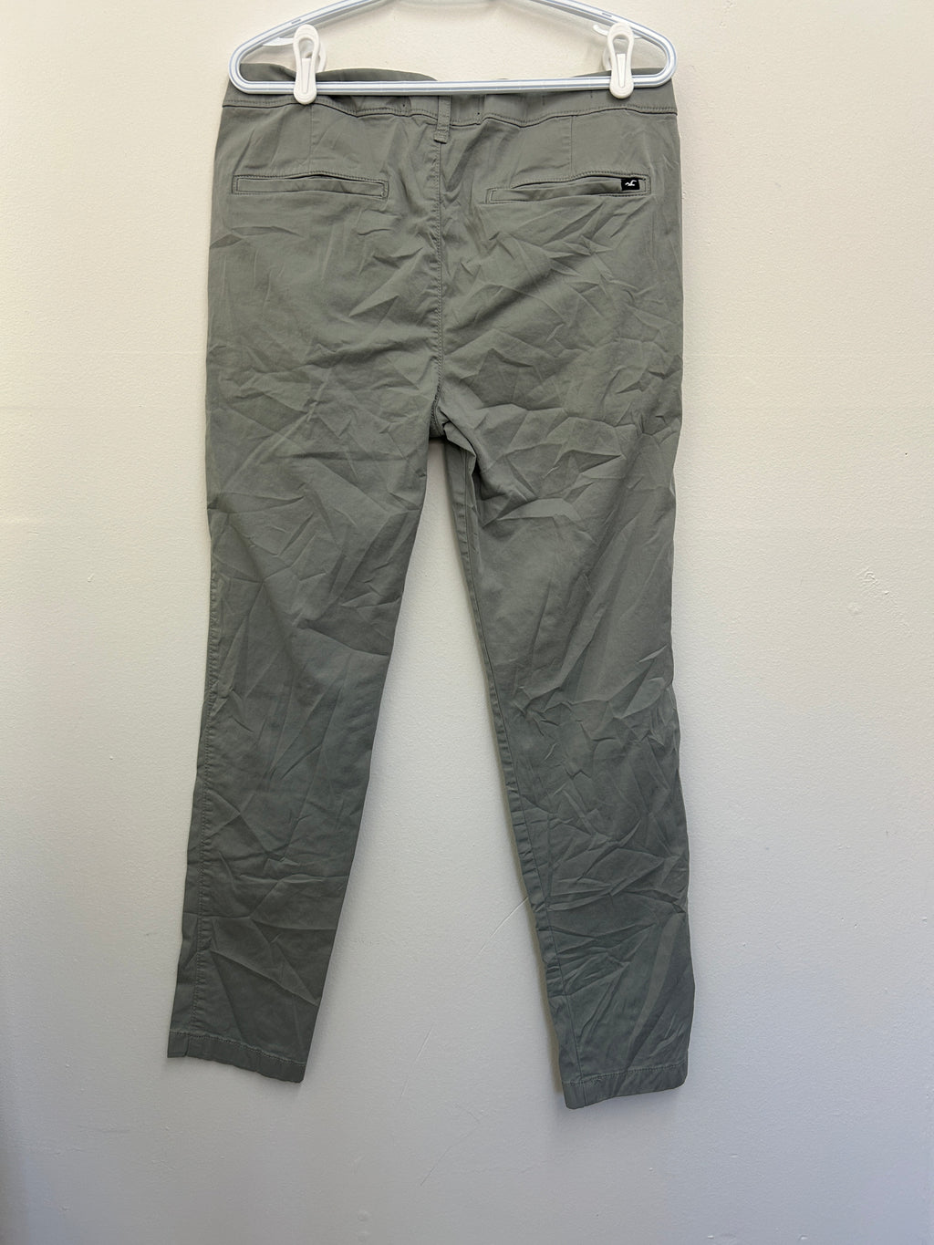 Hollister | Pantalon chino gris coupe skinny